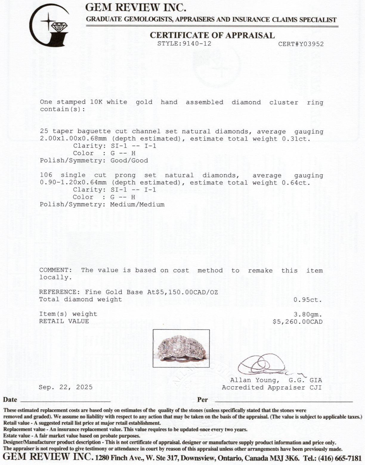 Illusion Set Diamond Multi Cluster Ring | 0.95ctw | SZ 4.25