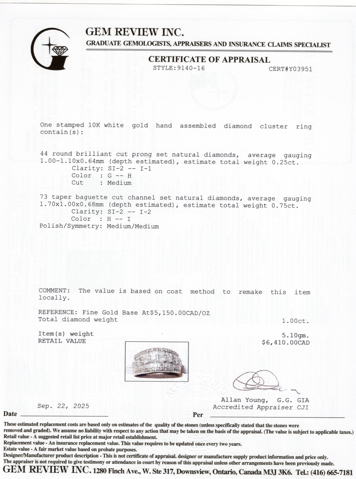 Multi Cut Diamond Multi Row Ring | 1.00ctw | SZ 6.75