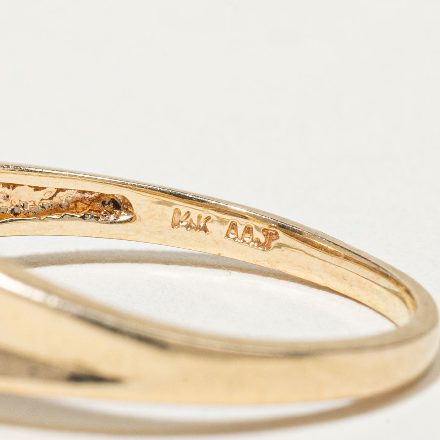 Bague solitaire en diamant taille poire | 0,25 ct | Taille 6,5