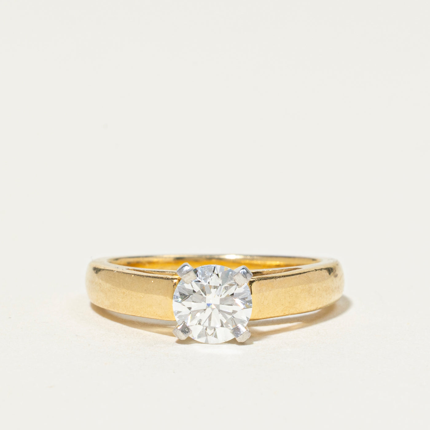 'Blue Nile' AGS Diamond Cathedral Engagement Ring | 0.72ct IF H | SZ 5