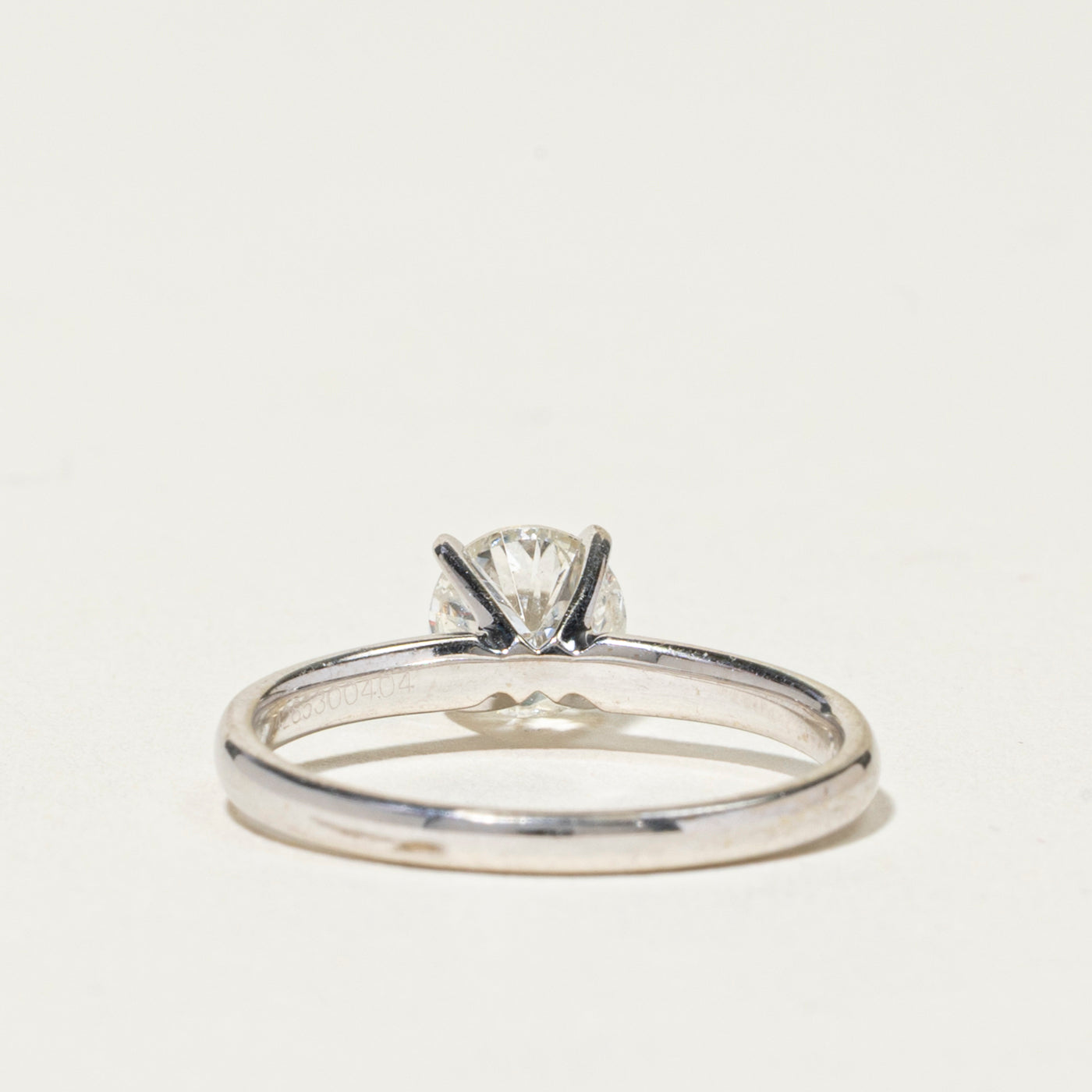 Round Brilliant Cut Solitaire Diamond Ring | 1.00ct I1 J | SZ 6.75