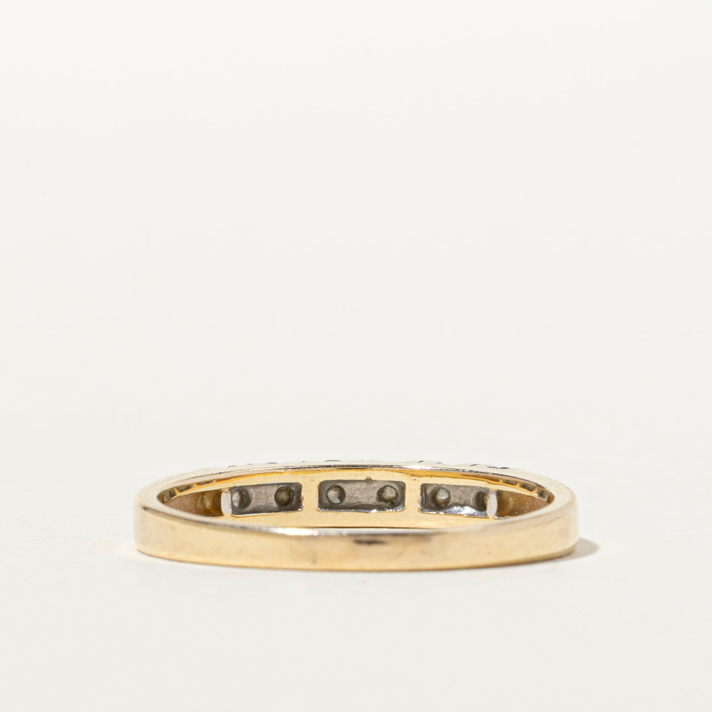 Six Stone Semi Eternity Diamond Band | 0.48ctw | SZ 8