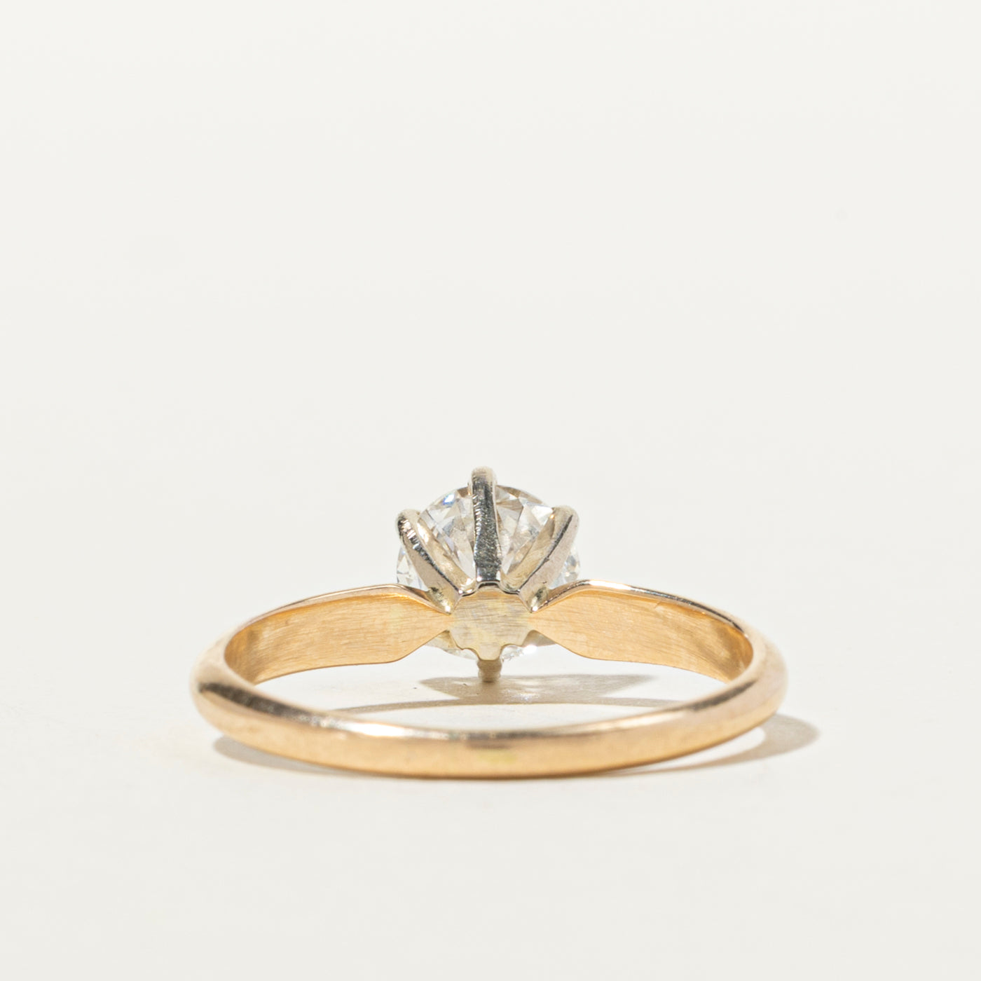 Solitaire High Set Diamond Ring | 0.75ct | SZ 5.5
