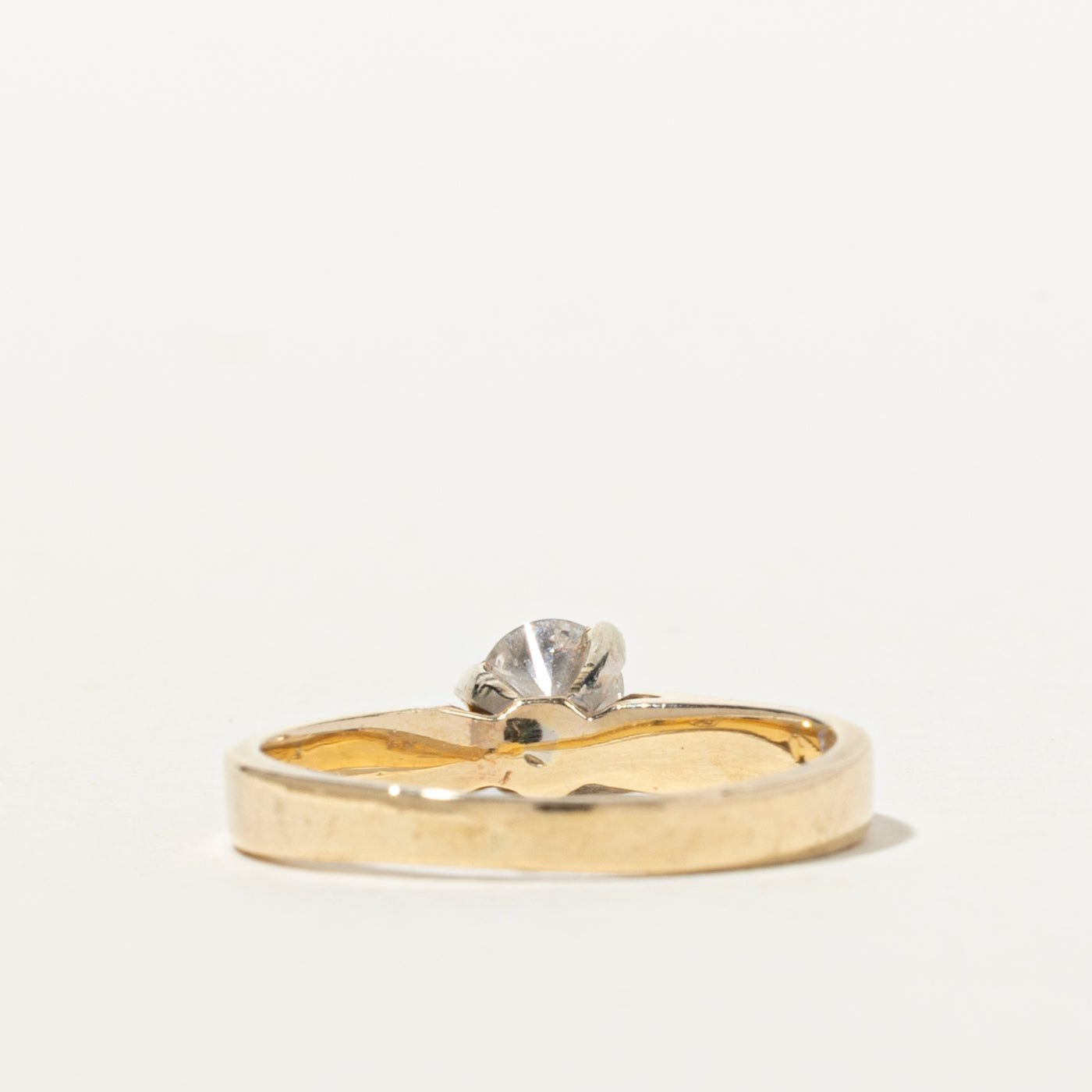 Solitaire High Set Diamond Ring | 0.30ct | SZ 5.5