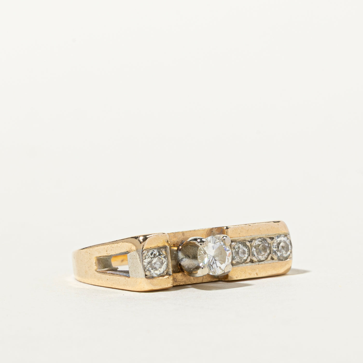 Five Stone Old European Cut Diamond Ring | 0.48ctw | SZ 5.25