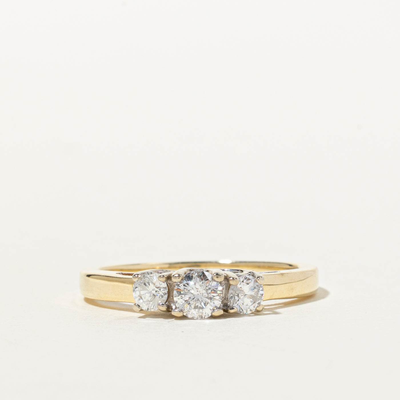 Three Stone Diamond Ring | 0.47ctw | SZ 6