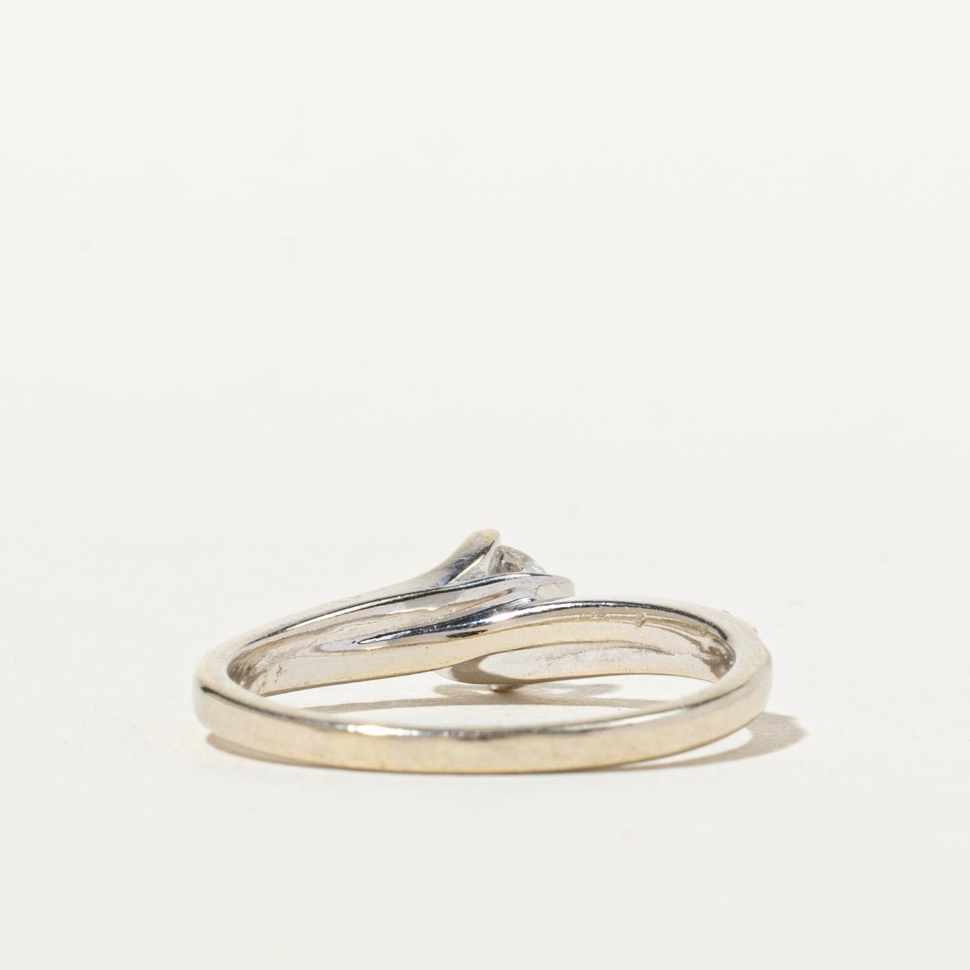 Diamond Bypass Petite Ring | 0.39ctw | SZ 3.5
