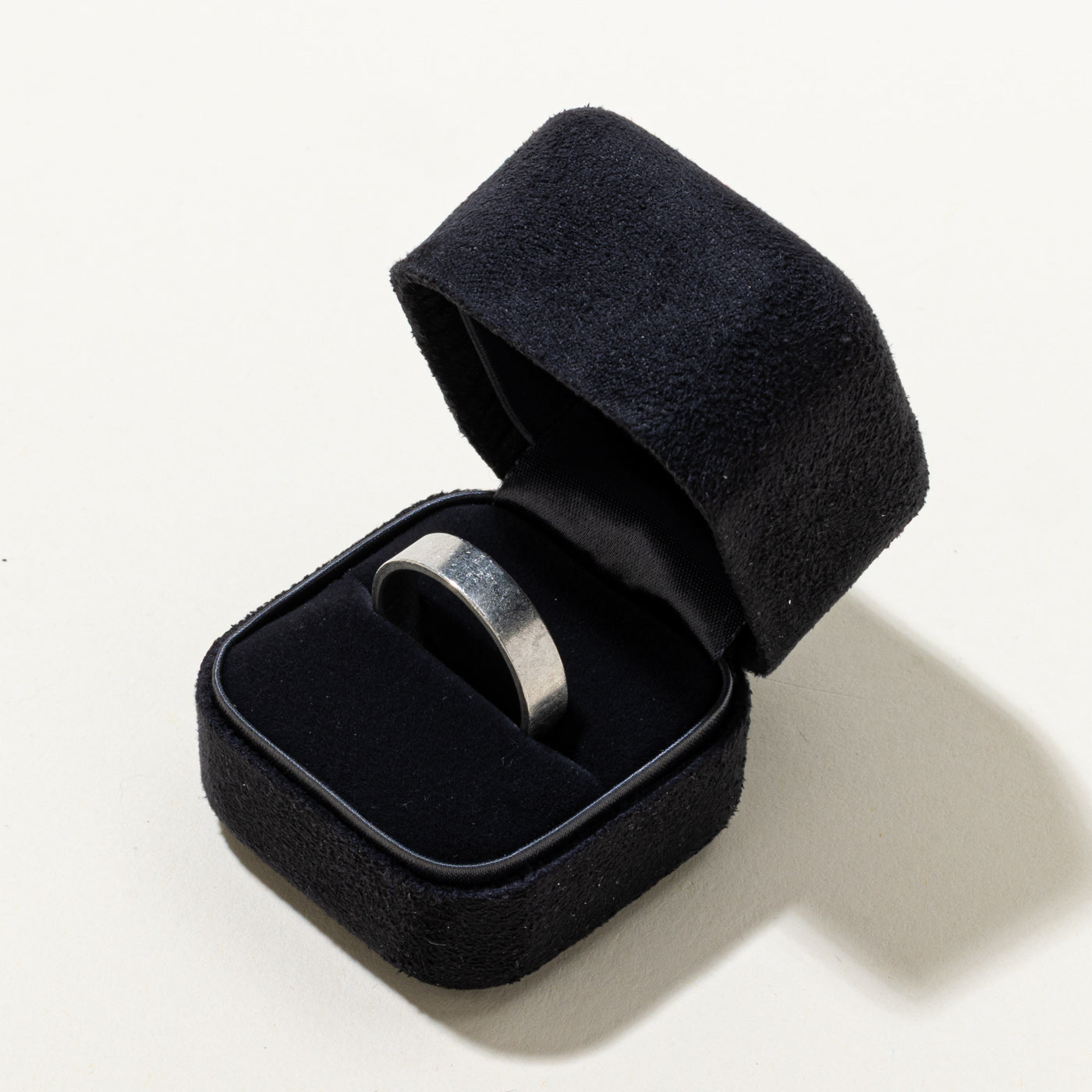 'Tiffany & Co' The Charles Tiffany Setting Satin Finish Ring | 5mm | SZ 13.0 |