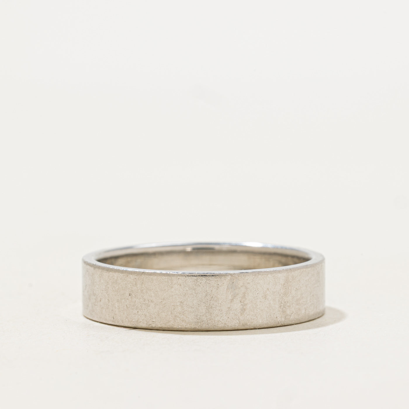 'Tiffany & Co' The Charles Tiffany Setting Satin Finish Ring | 5mm | SZ 13.0 |
