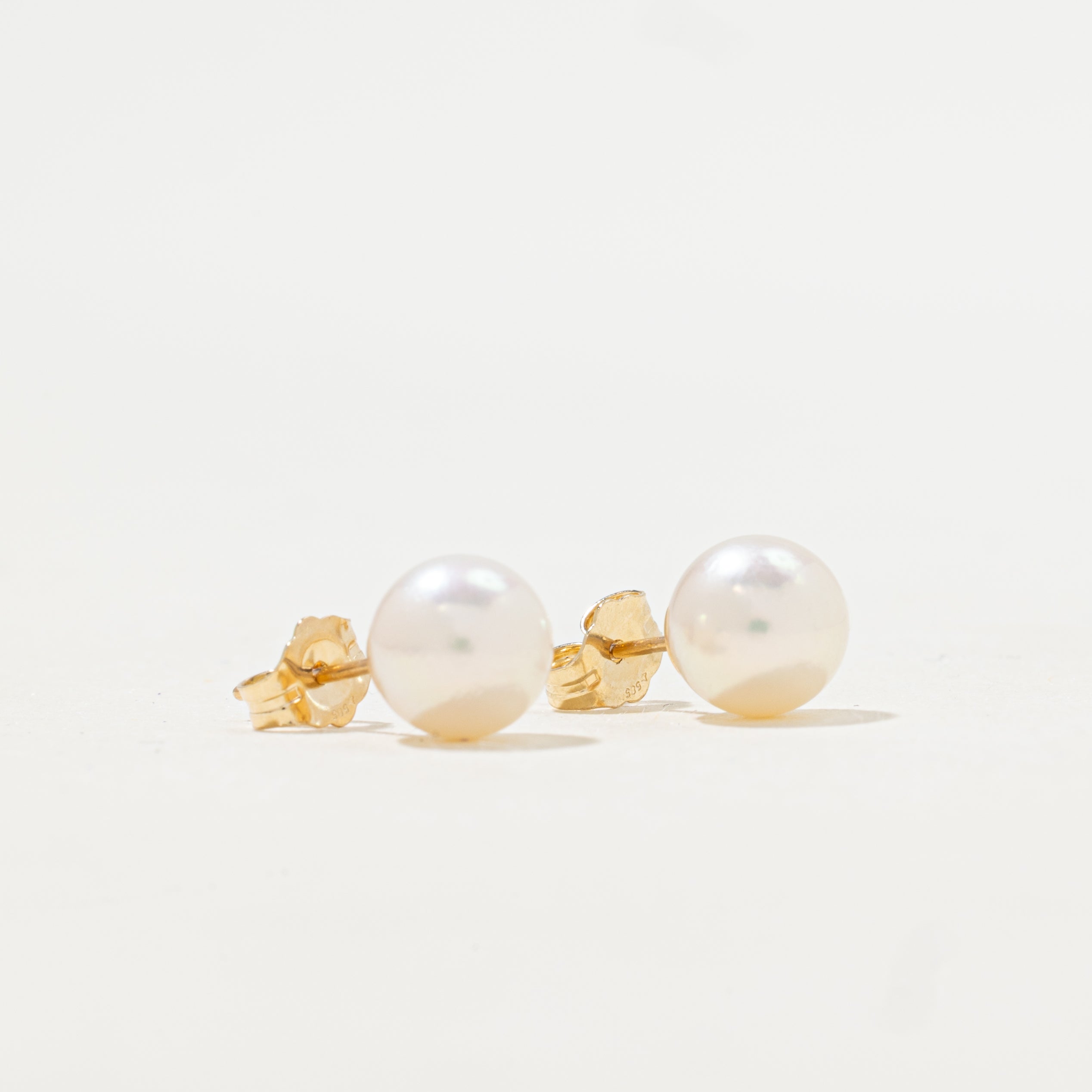 Pearl Stud Earrings