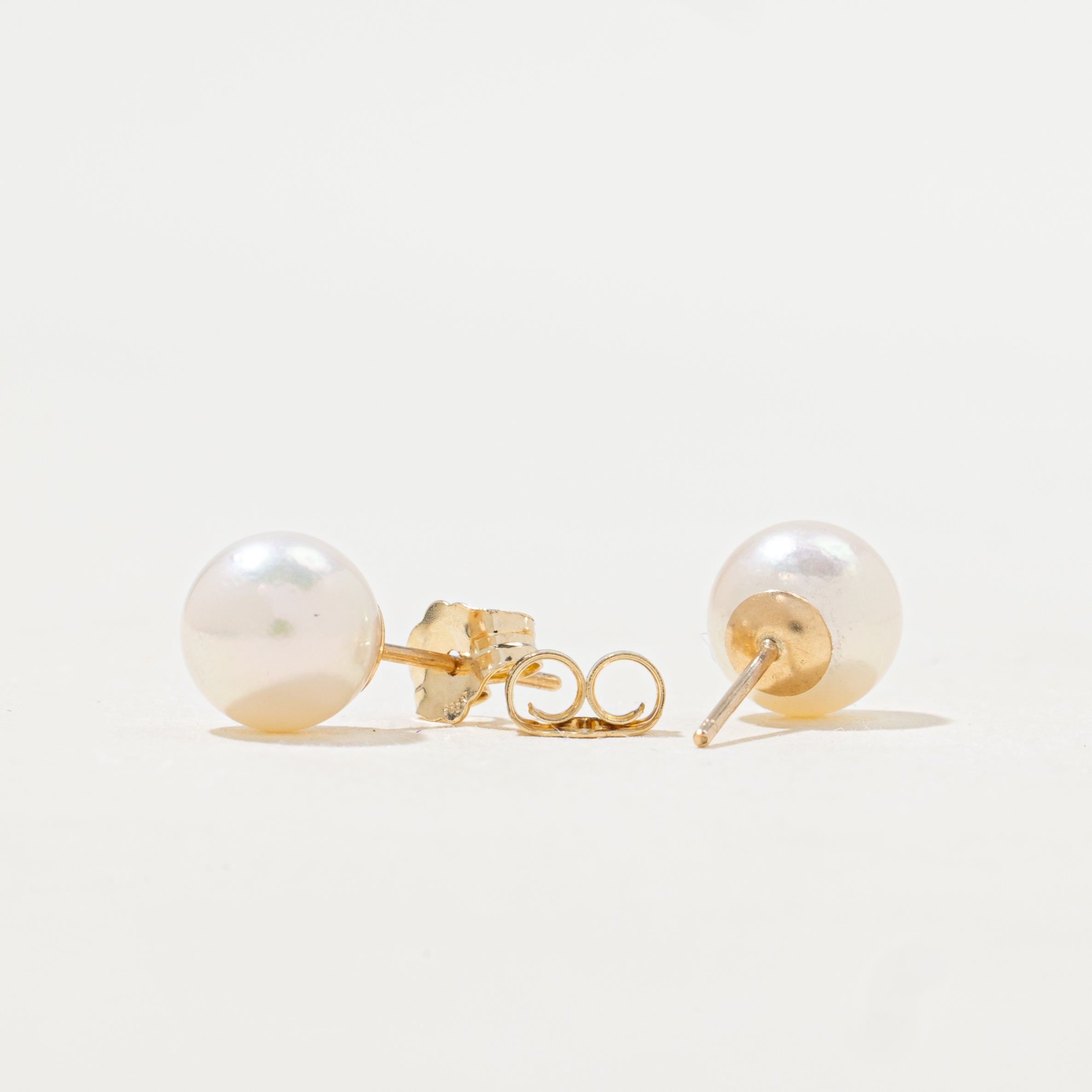 Pearl Stud Earrings
