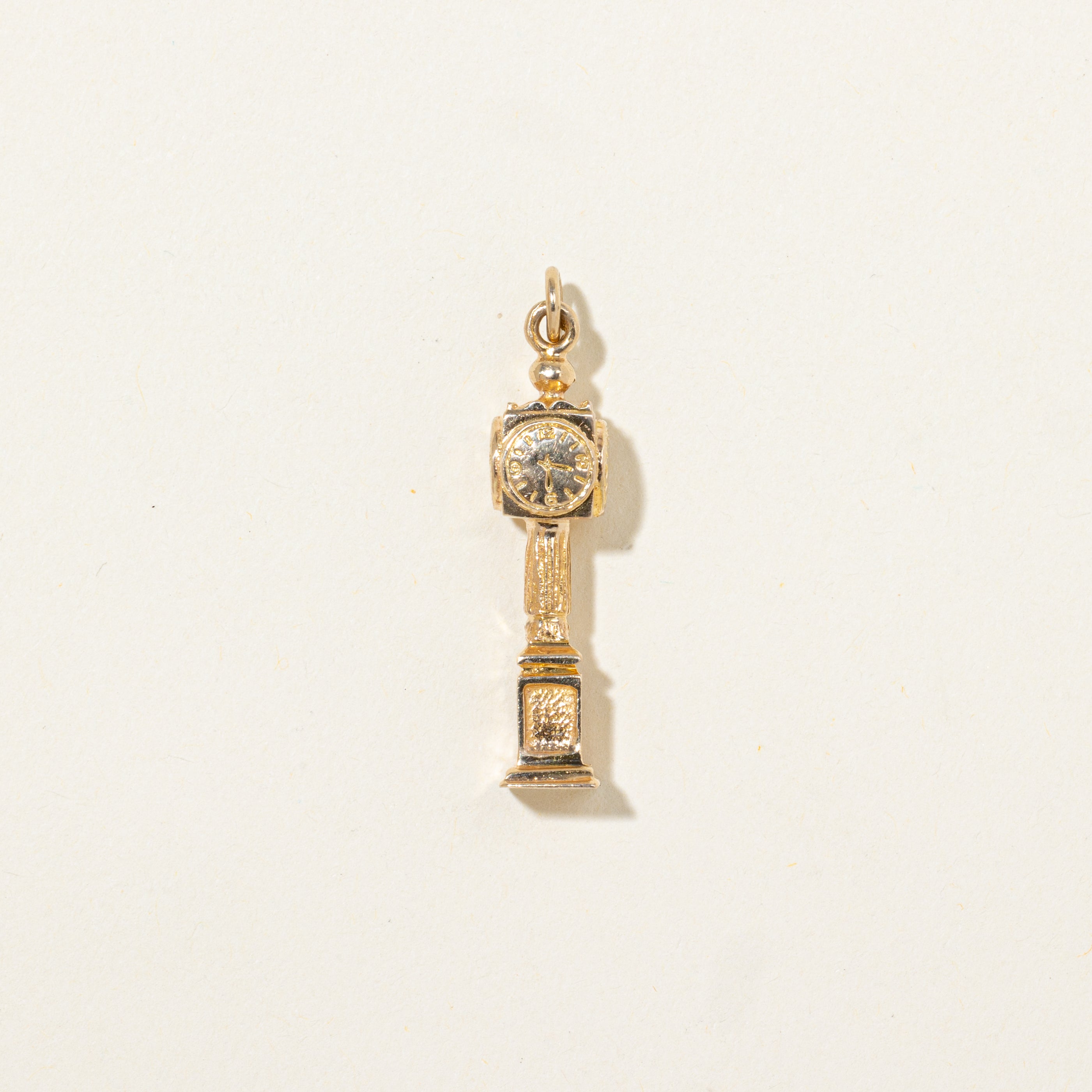 'Birks' 10k Yellow Gold Gastown Steamclock Charm