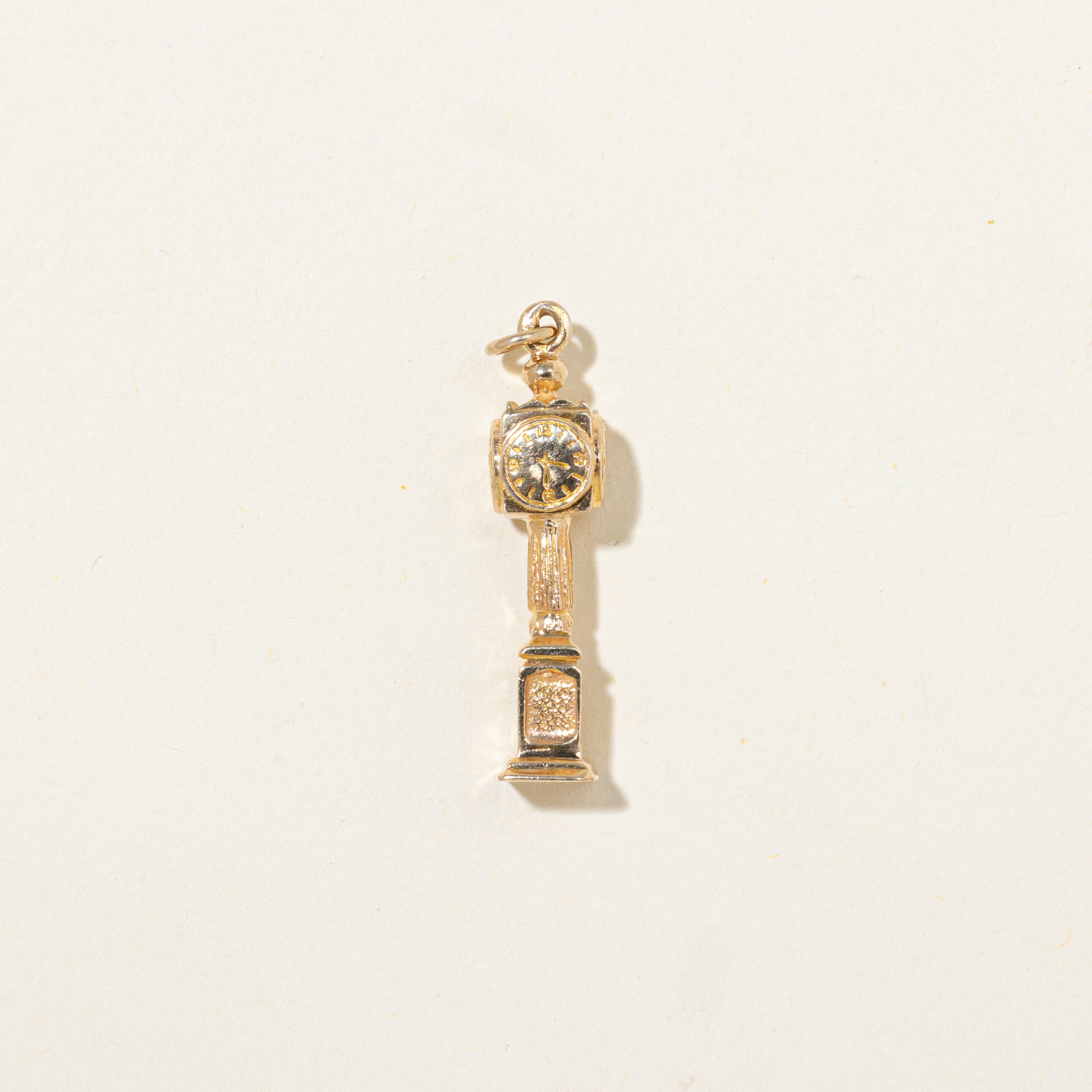 'Birks' 10k Yellow Gold Gastown Steamclock Charm