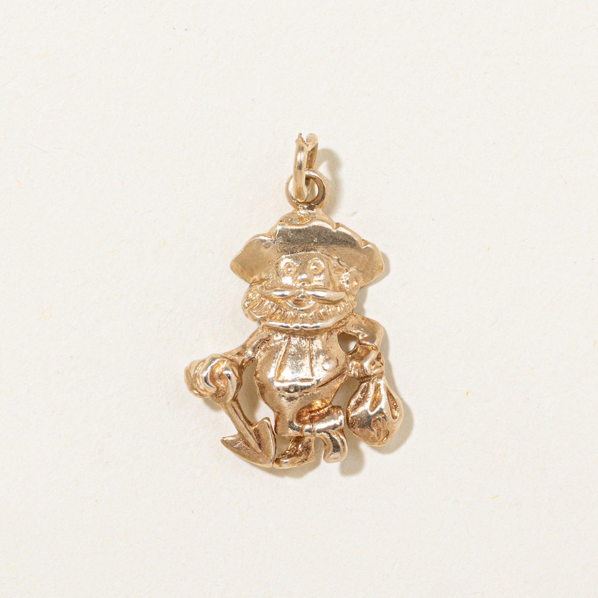 10k Yellow Gold Prospector Charm
