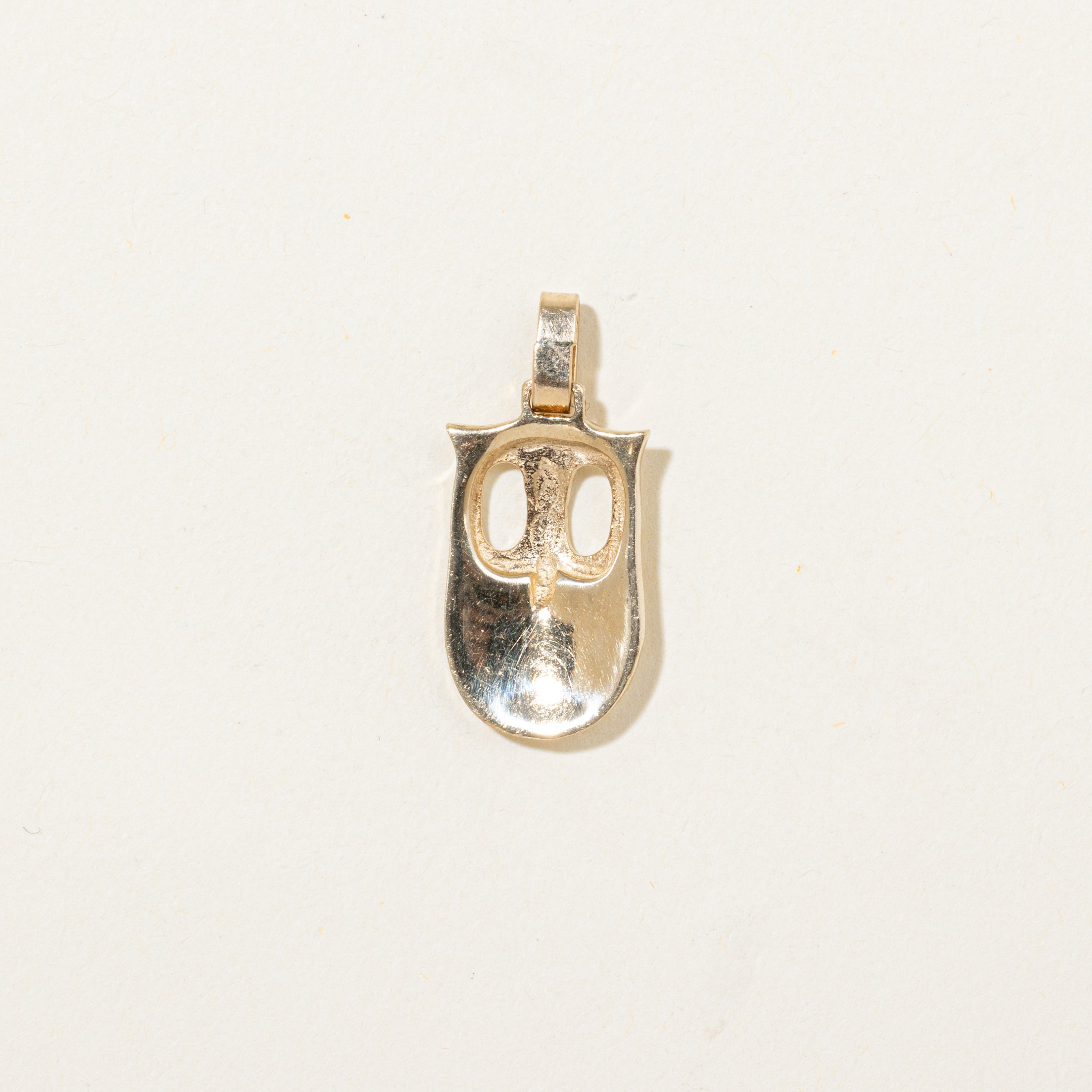 Pendentif hibou en or jaune 10 carats