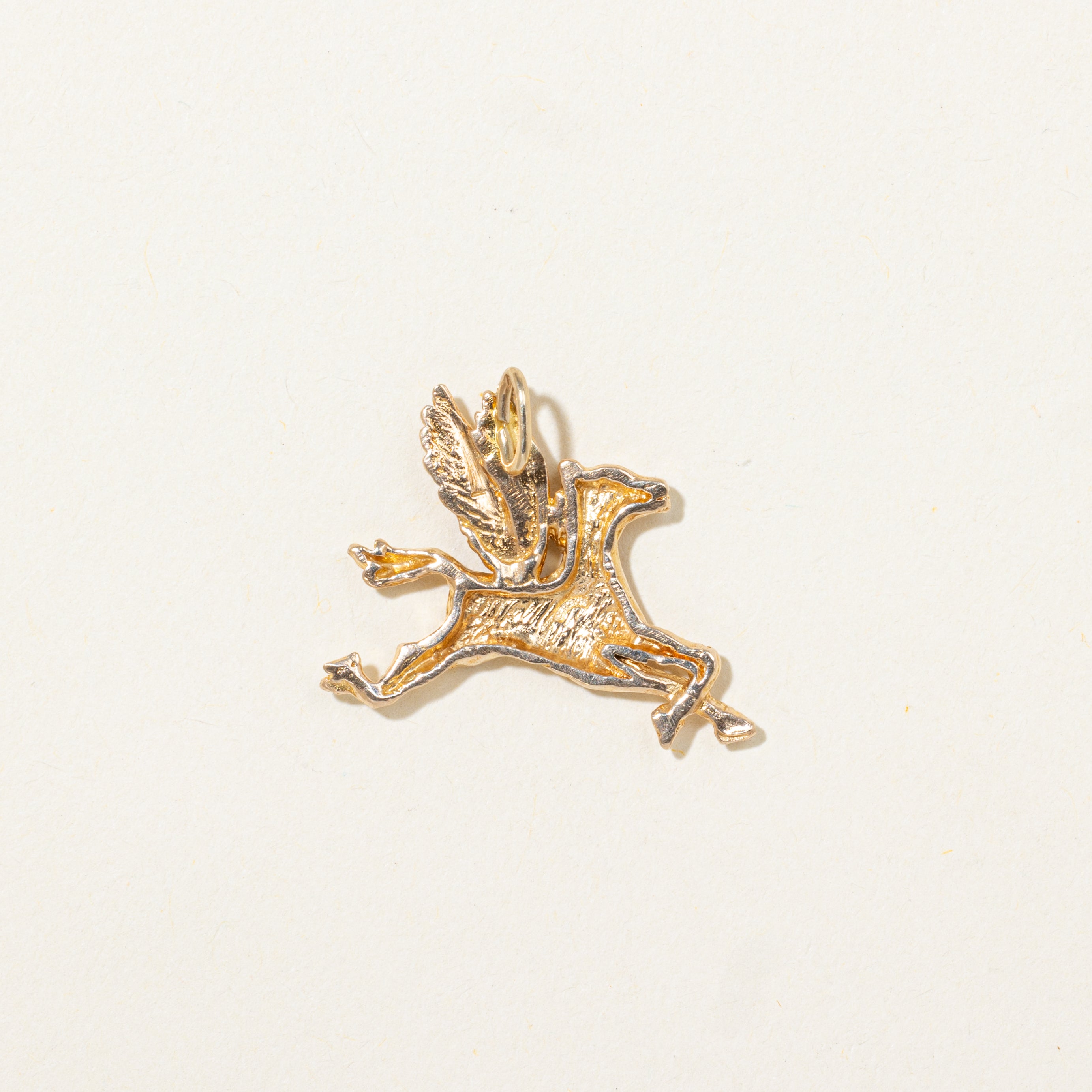 10k Yellow Gold Pegasus Charm