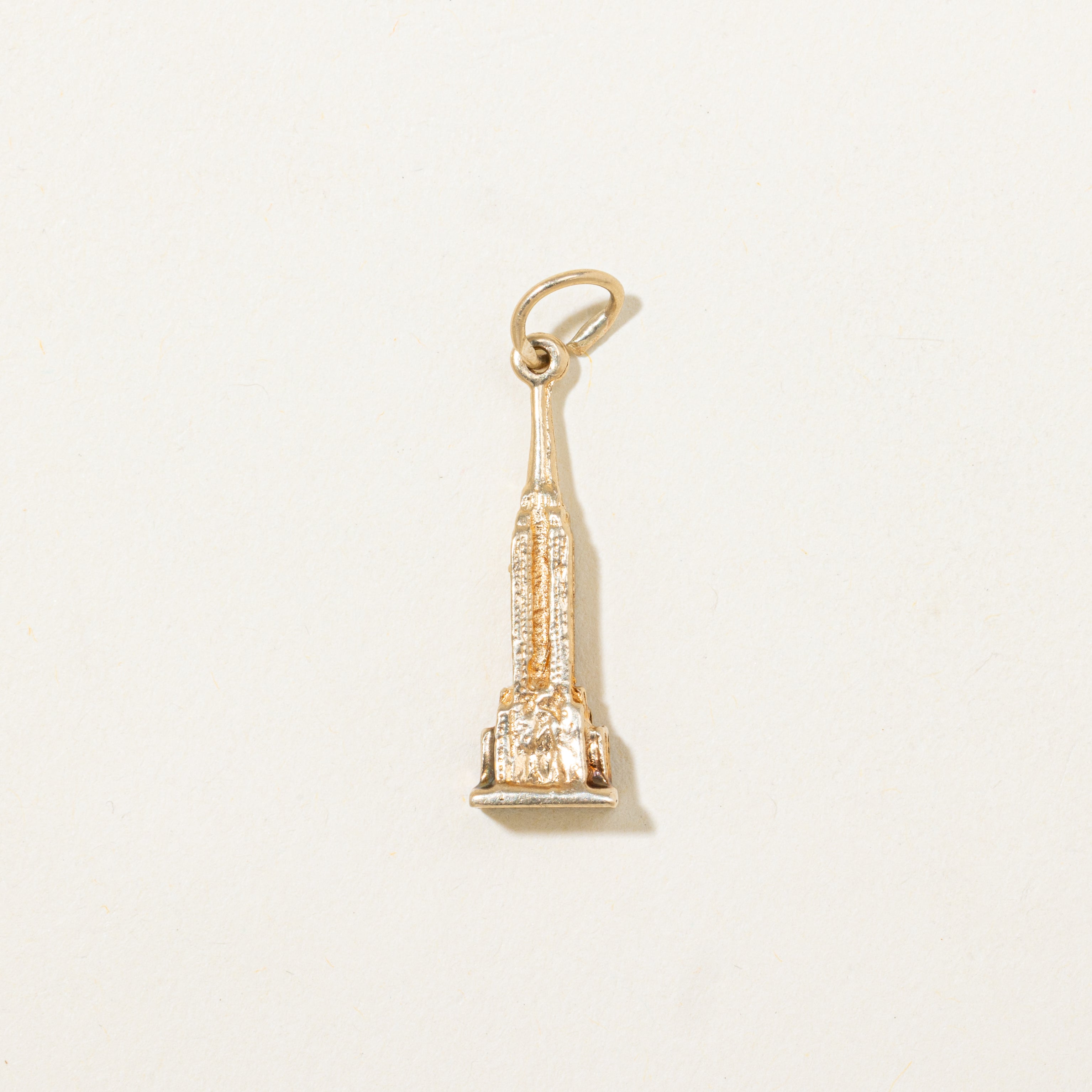 14k Yellow Gold Empire State Building Charm