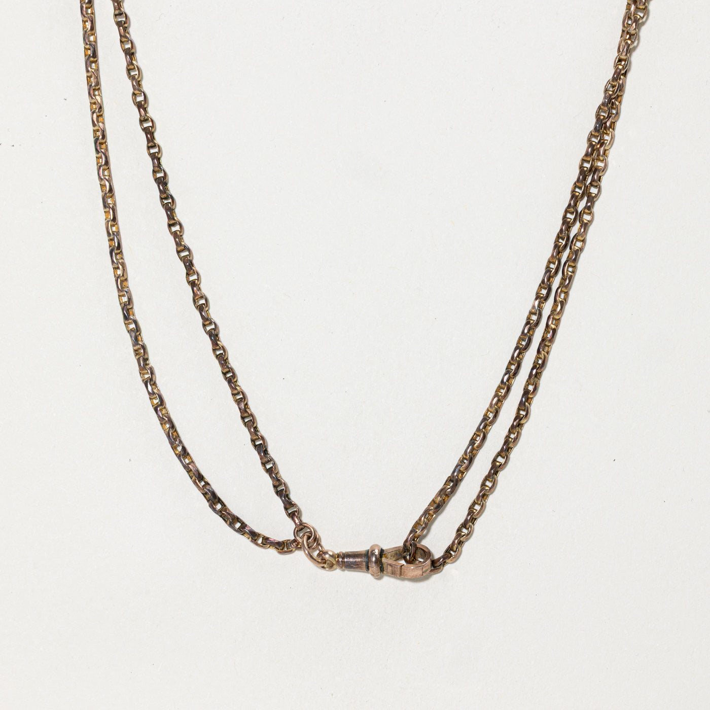 Chaîne à maillons câblés en or jaune 9 carats | 72,4 cm