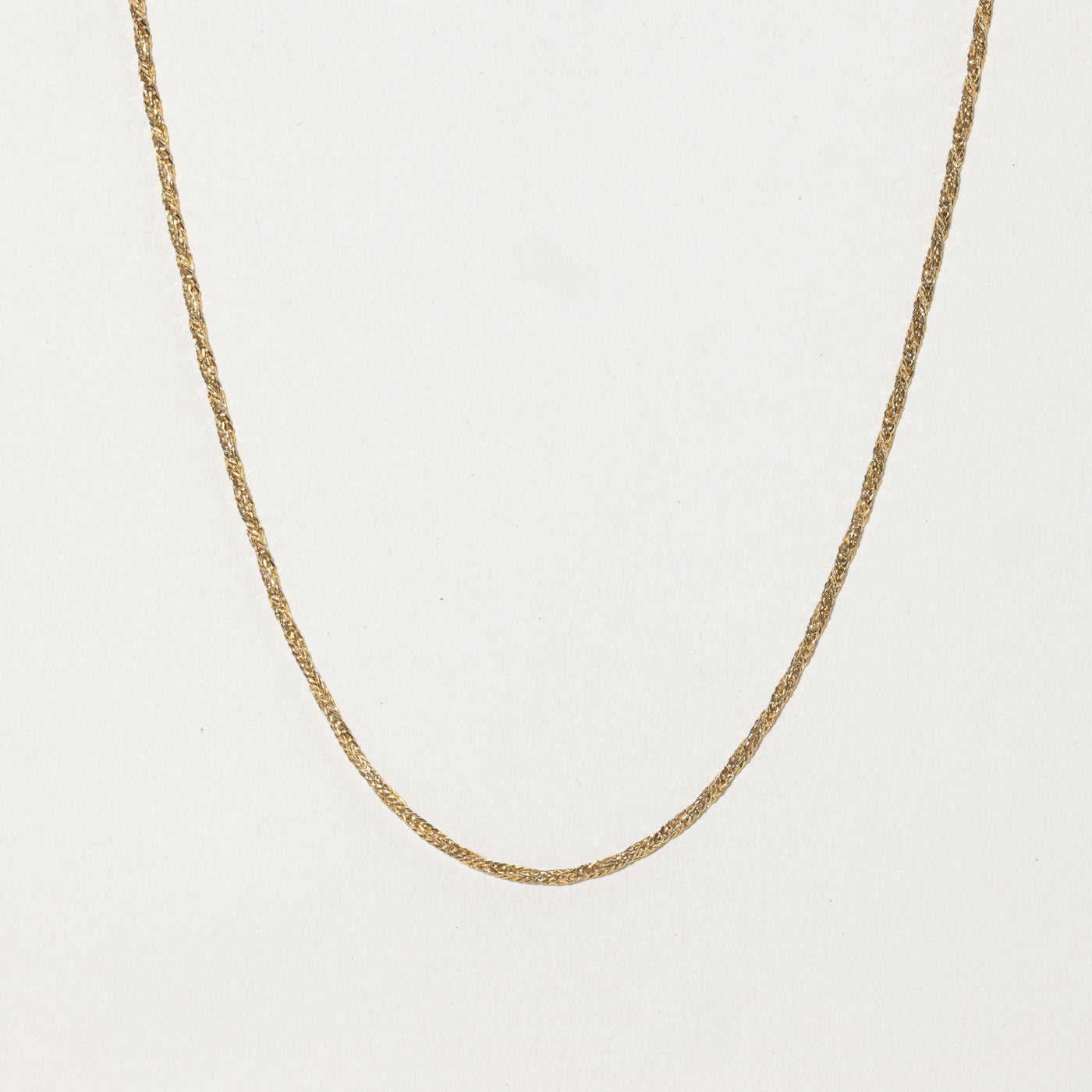 14k Yellow Gold Rope Chain | 18"