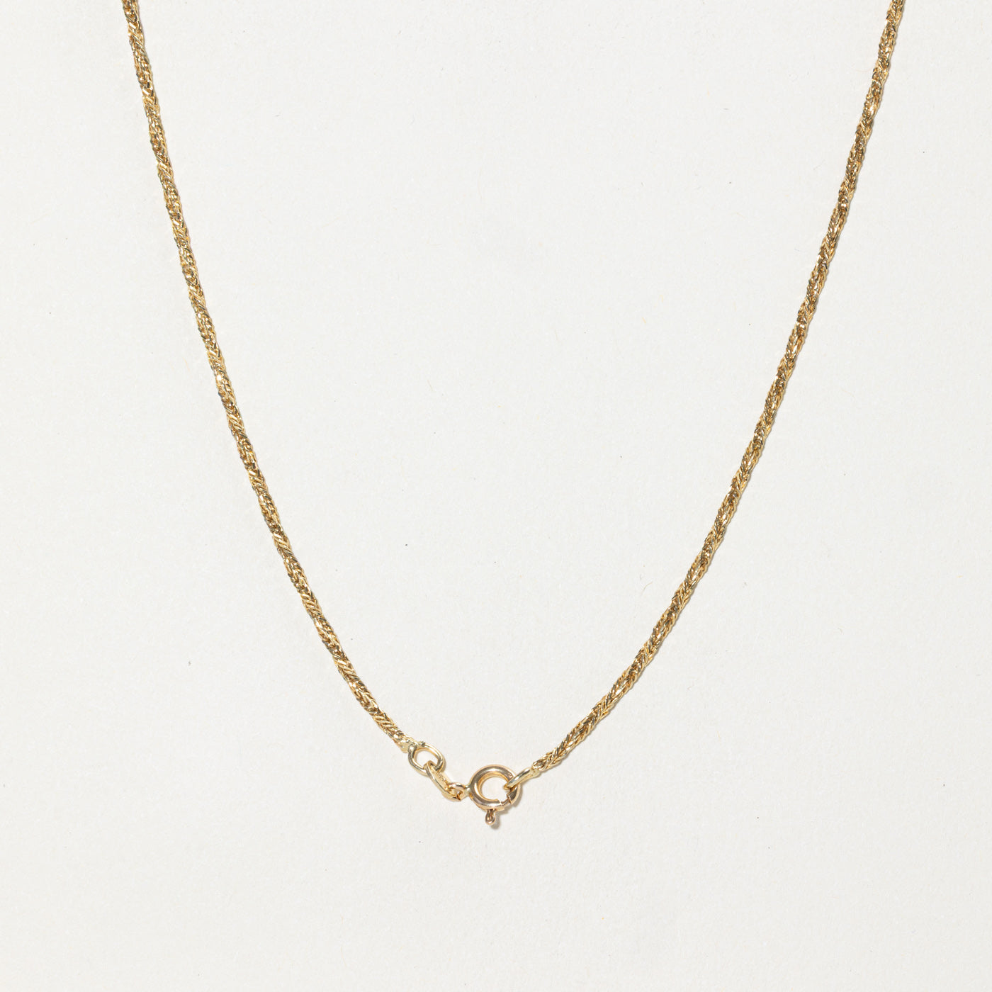 14k Yellow Gold Rope Chain | 18"