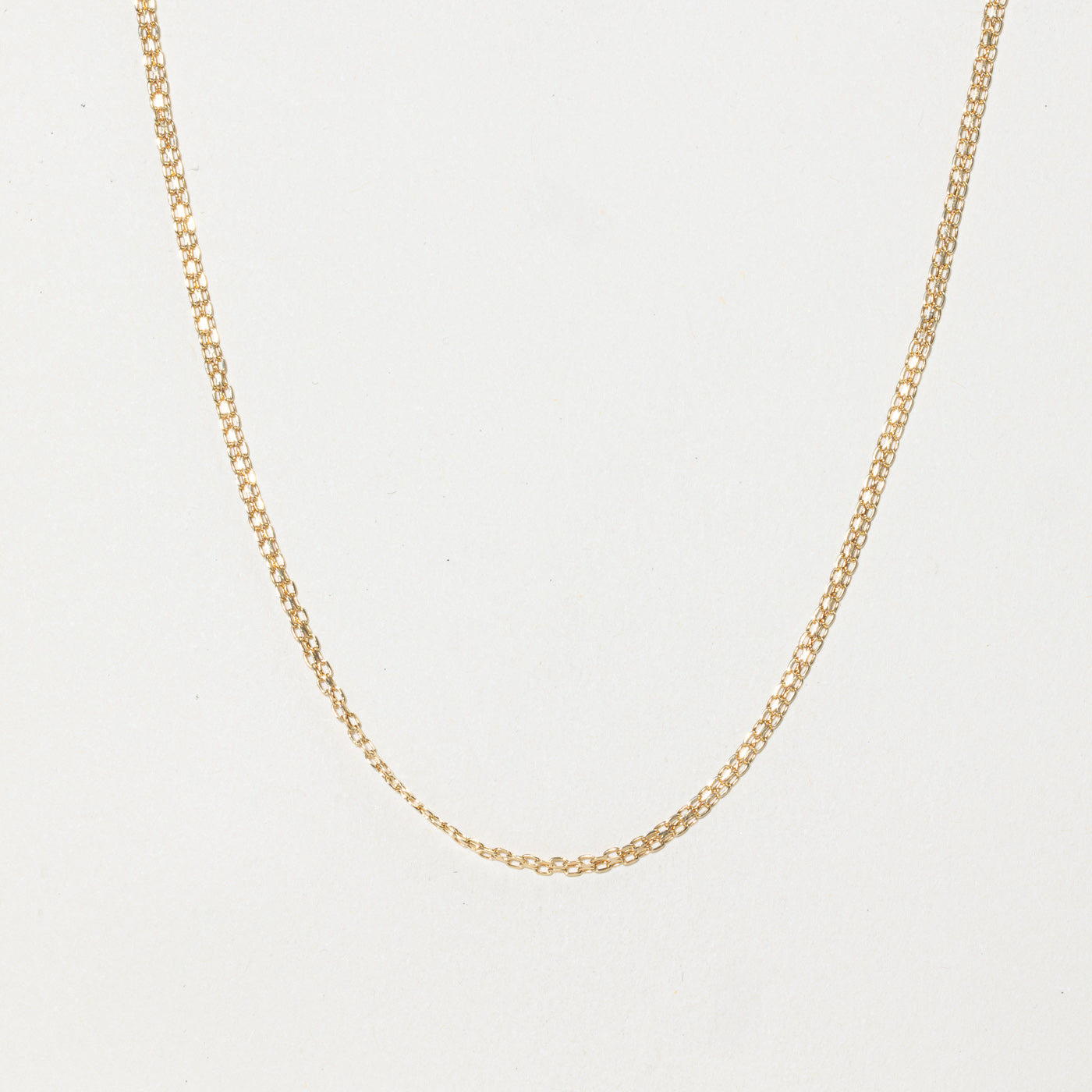 18k Yellow Gold Bismarck Chain | 21"