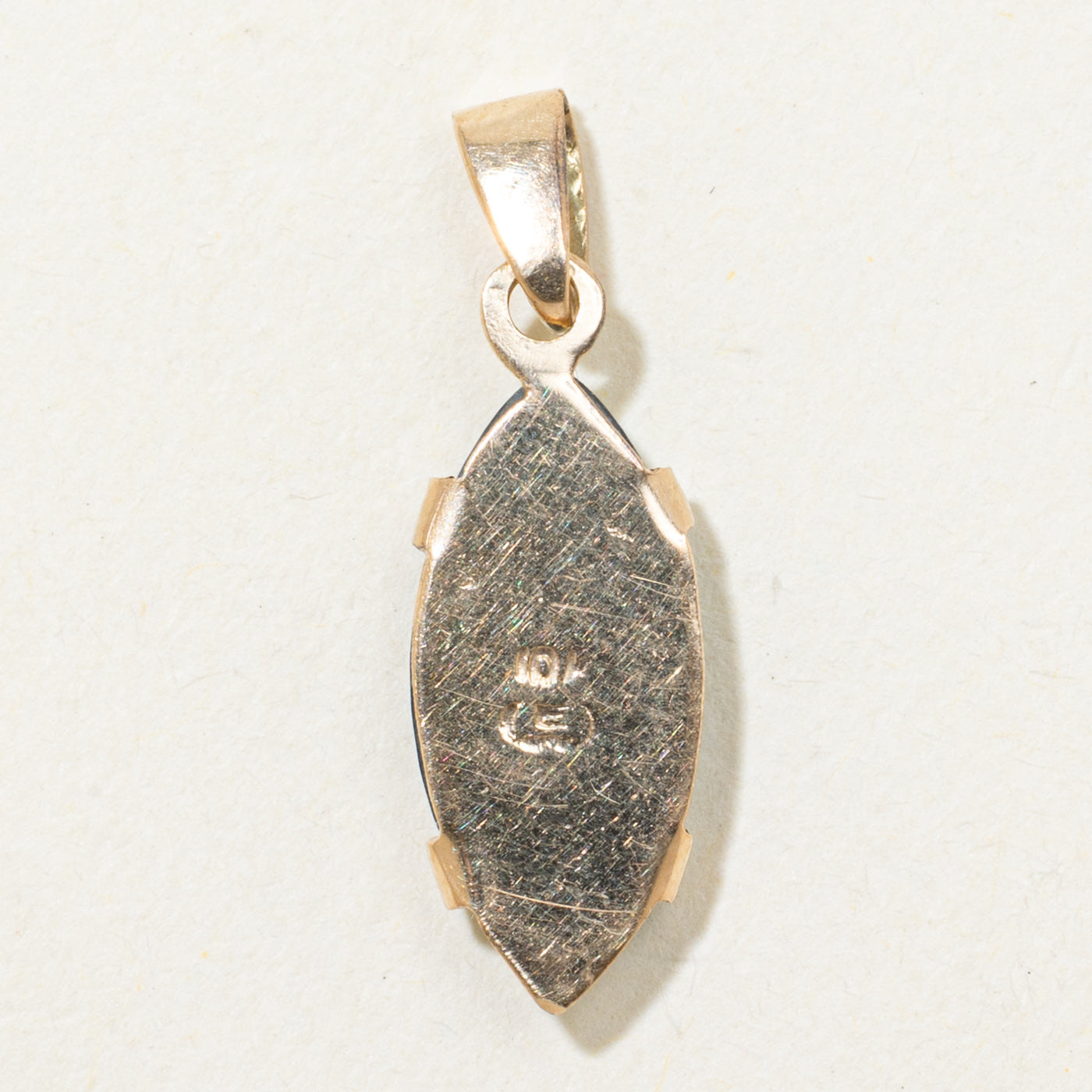 Marquise Cut Hematite Pendant | 2.75ct