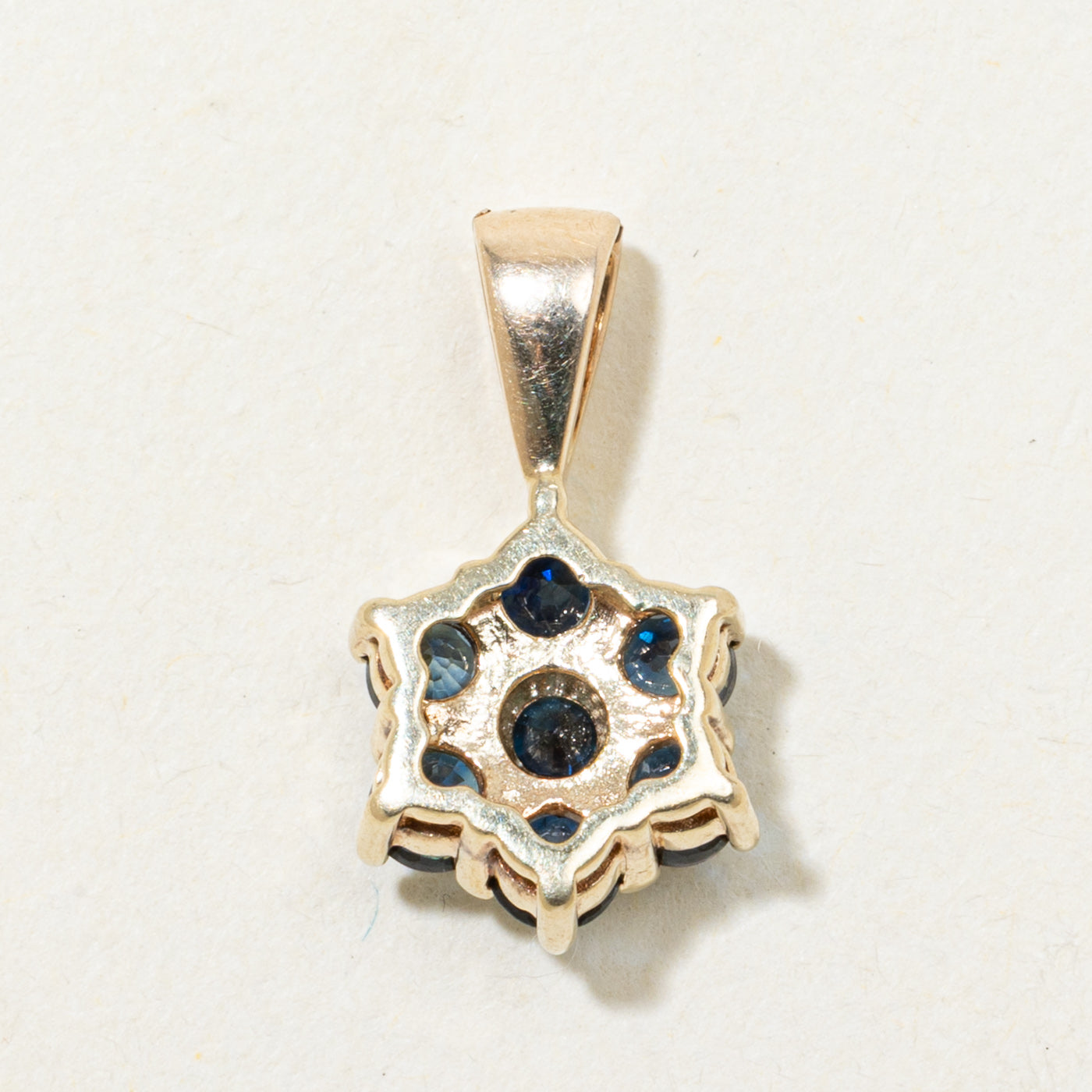 Sapphire Petal Pendant | 1.40ctw