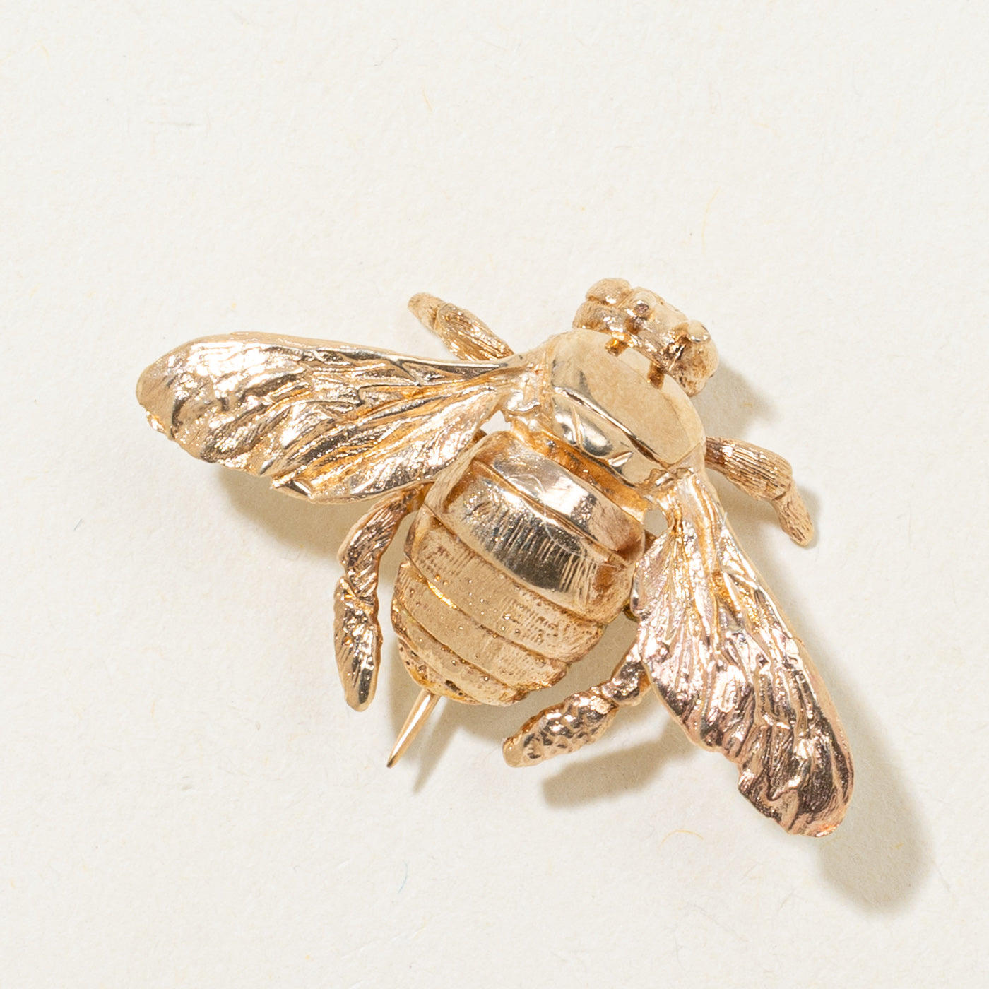 9k Yellow Gold Bumble Bee Brooch