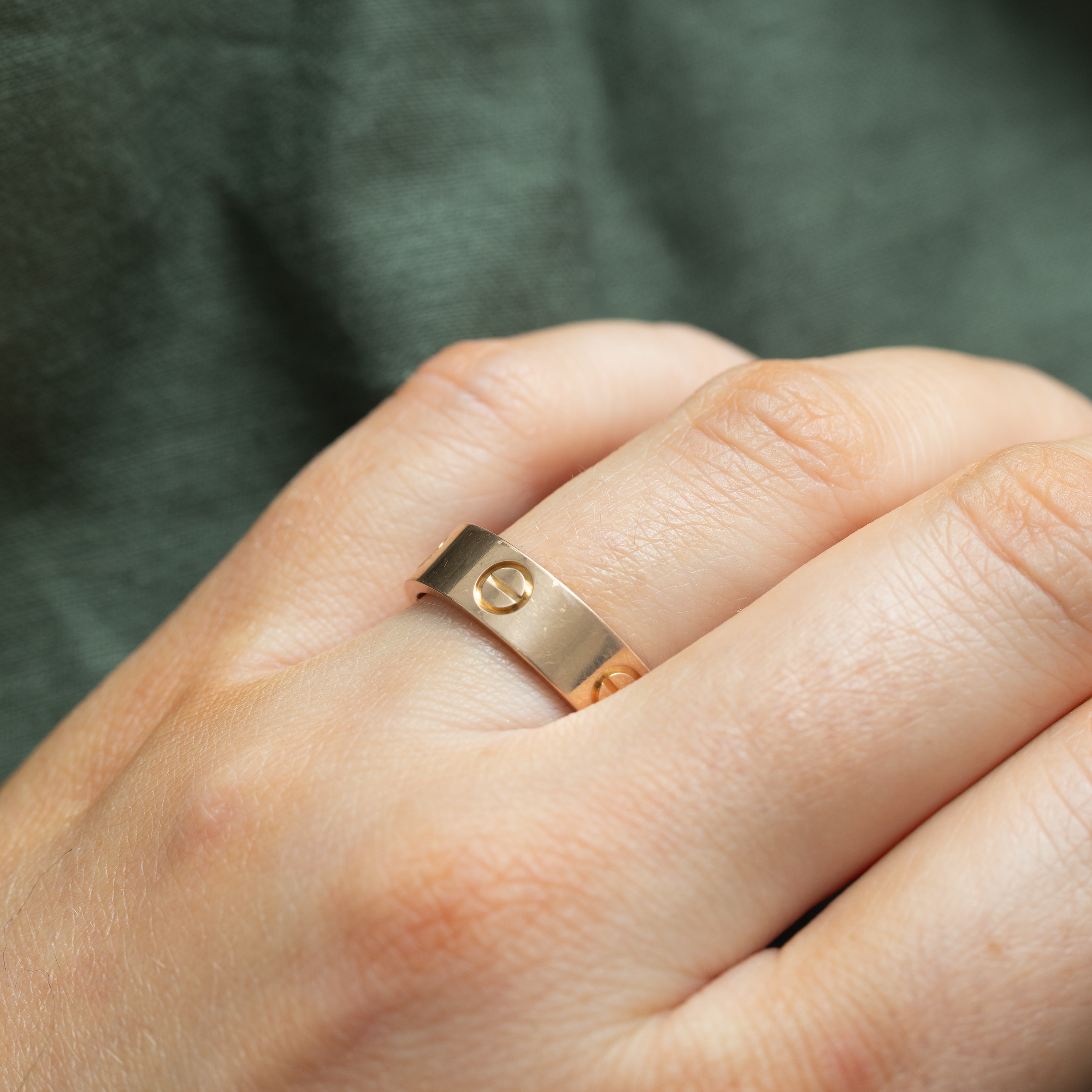 'Cartier' Love Ring, Classic Model | 5.5mm | SZ 8.25 |