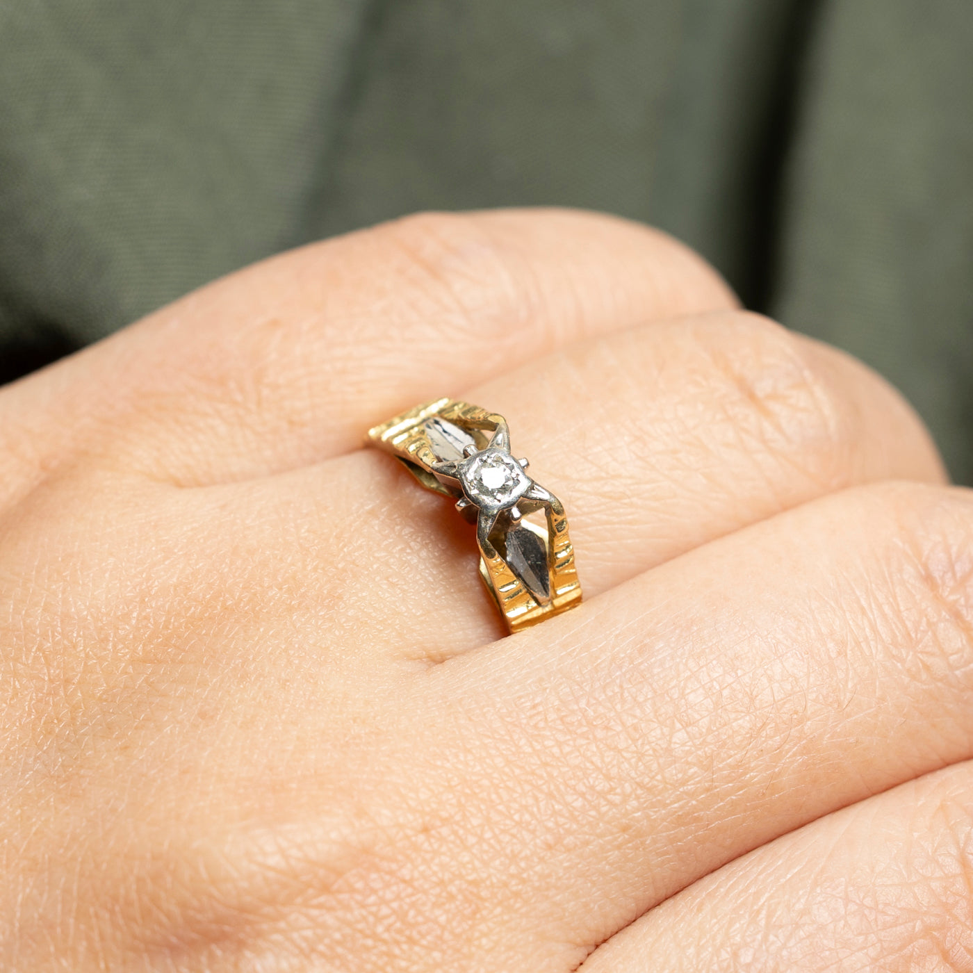 Solitaire Diamond Ring | 0.05ct | SZ 7.75