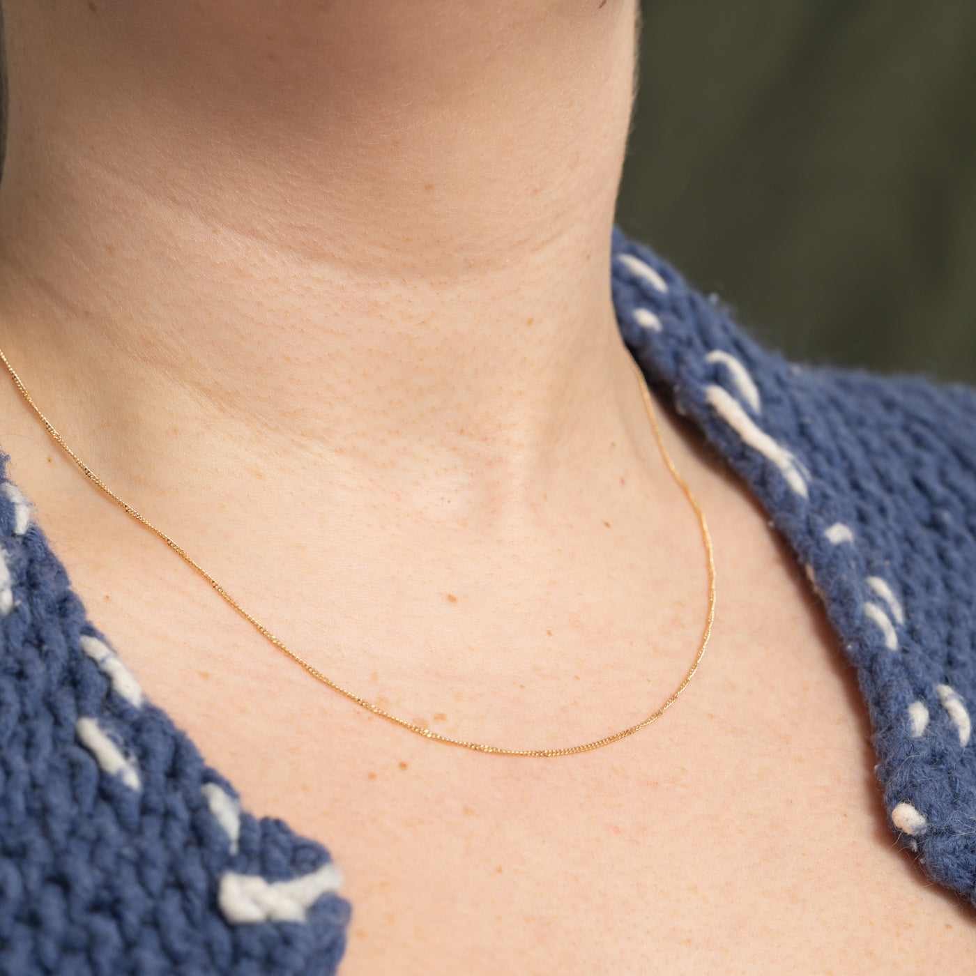 '100 Ways' Signature Gold Chain | 1.00mm | Adjustable