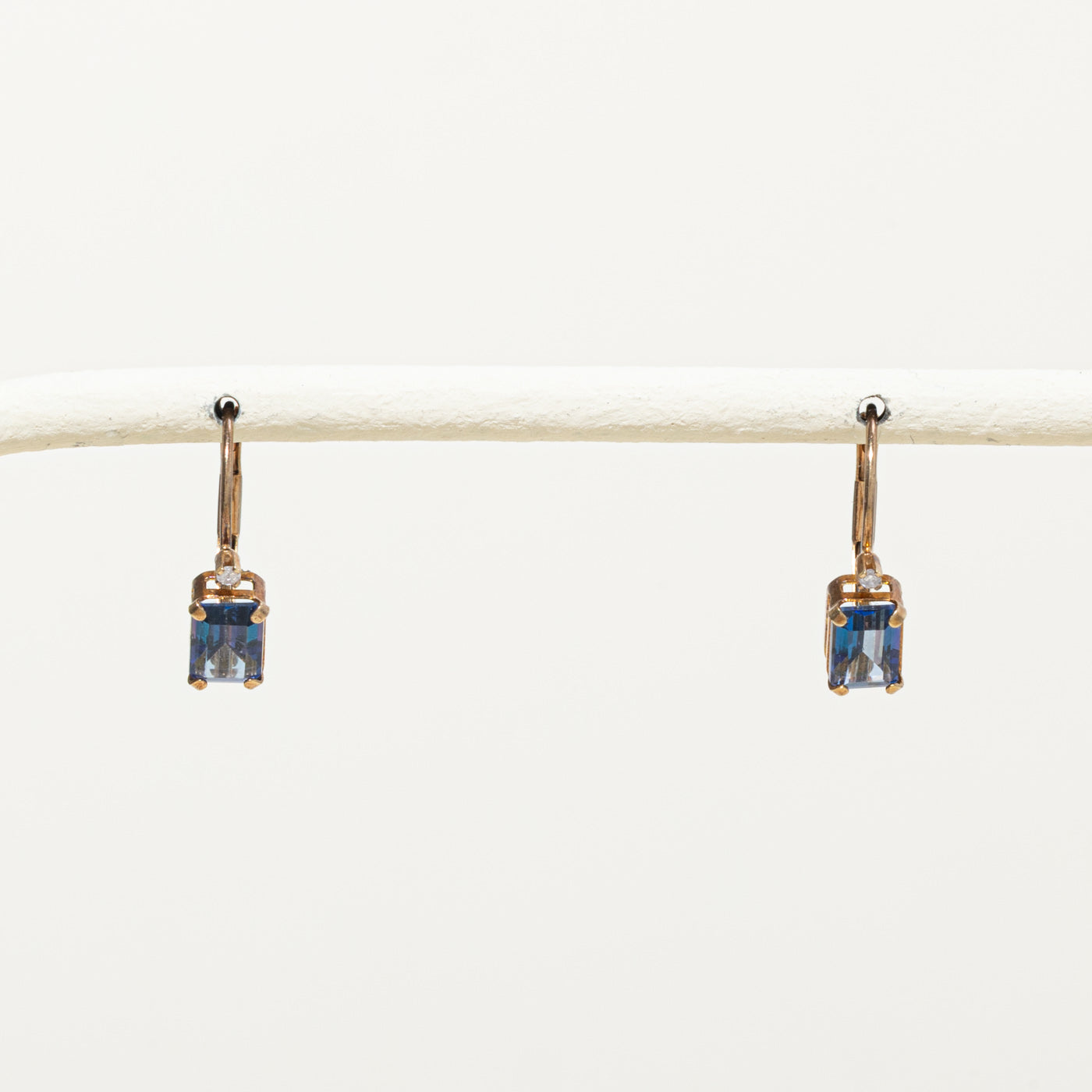 10k Mystic Topaz Drop Earrings | 1.00ctw