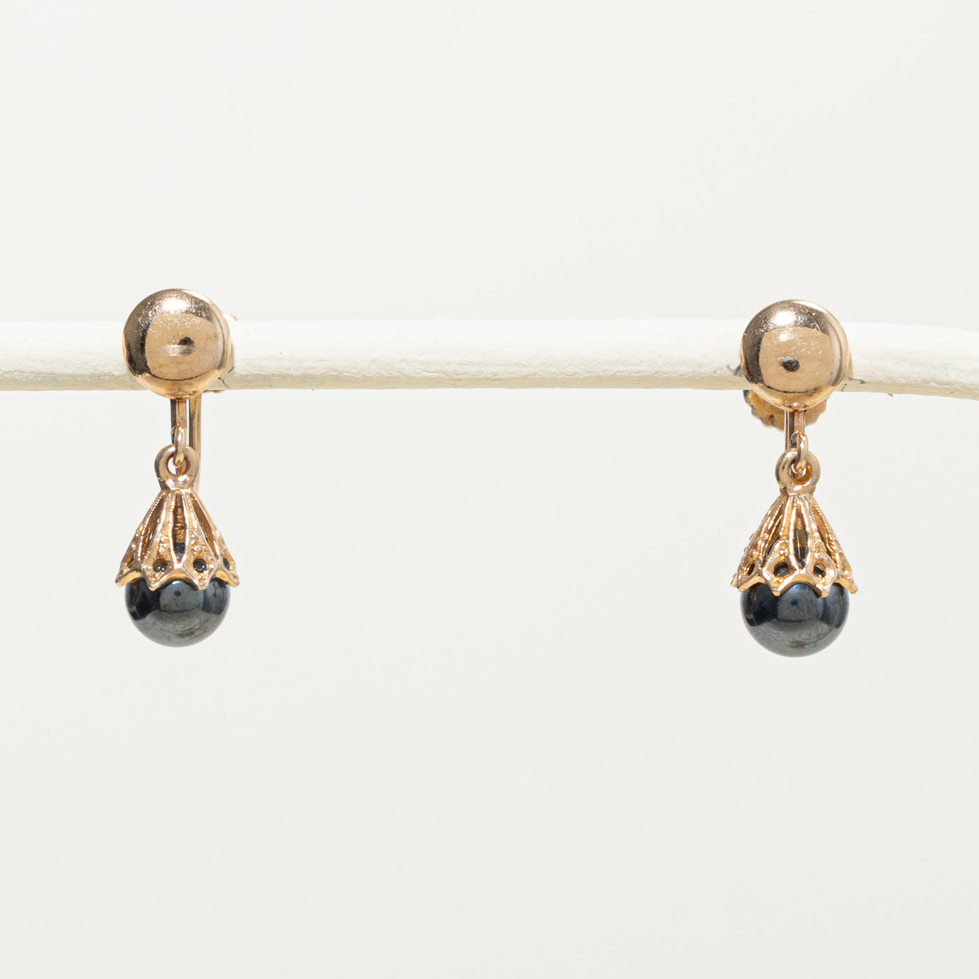 10k Hematite Drop Earrings | 6.00ctw