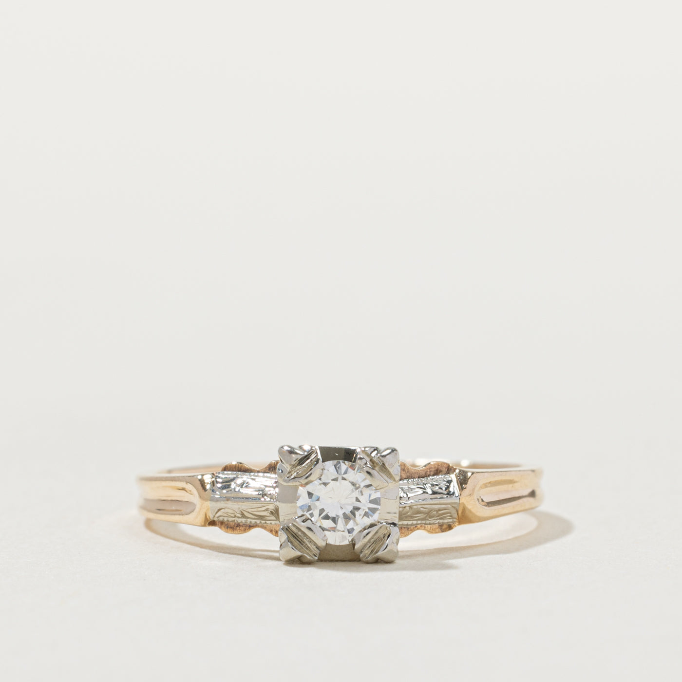 Bague en or 14 carats 9158-50