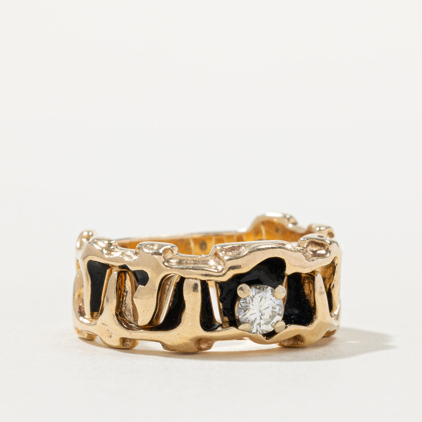 Bague en or 14 carats 9158-90