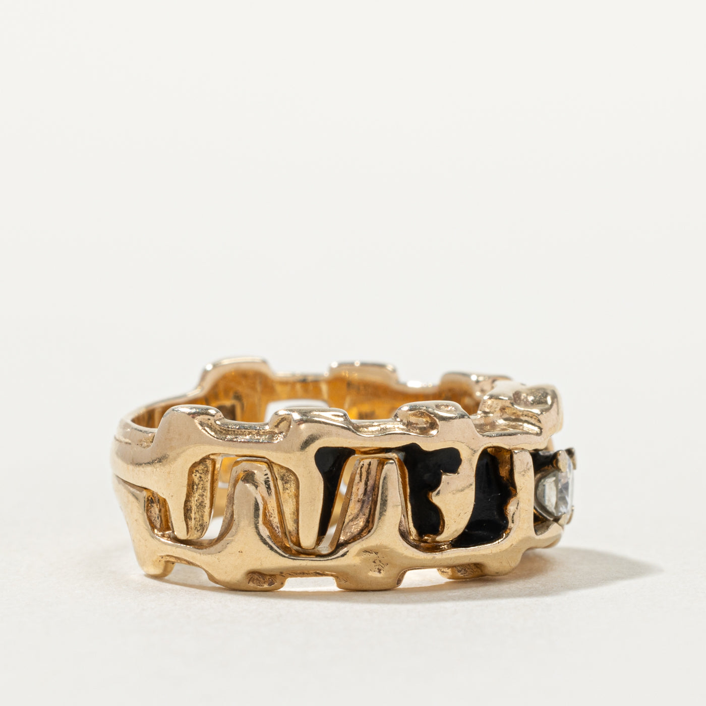 Bague en or 14 carats 9158-90