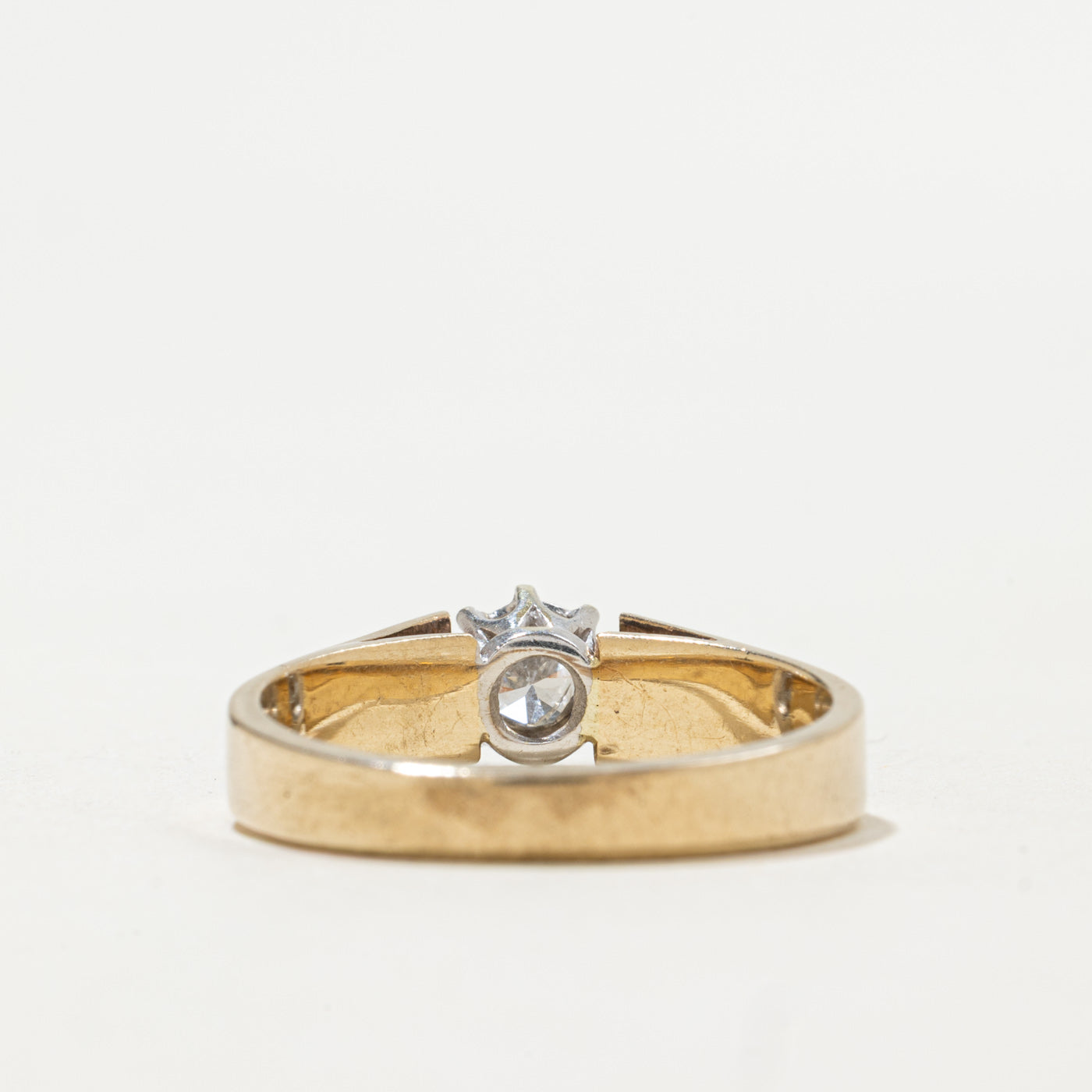 1991 Birmingham 9K Illusion Set Diamond Ring | 0.21ct | SZ 8