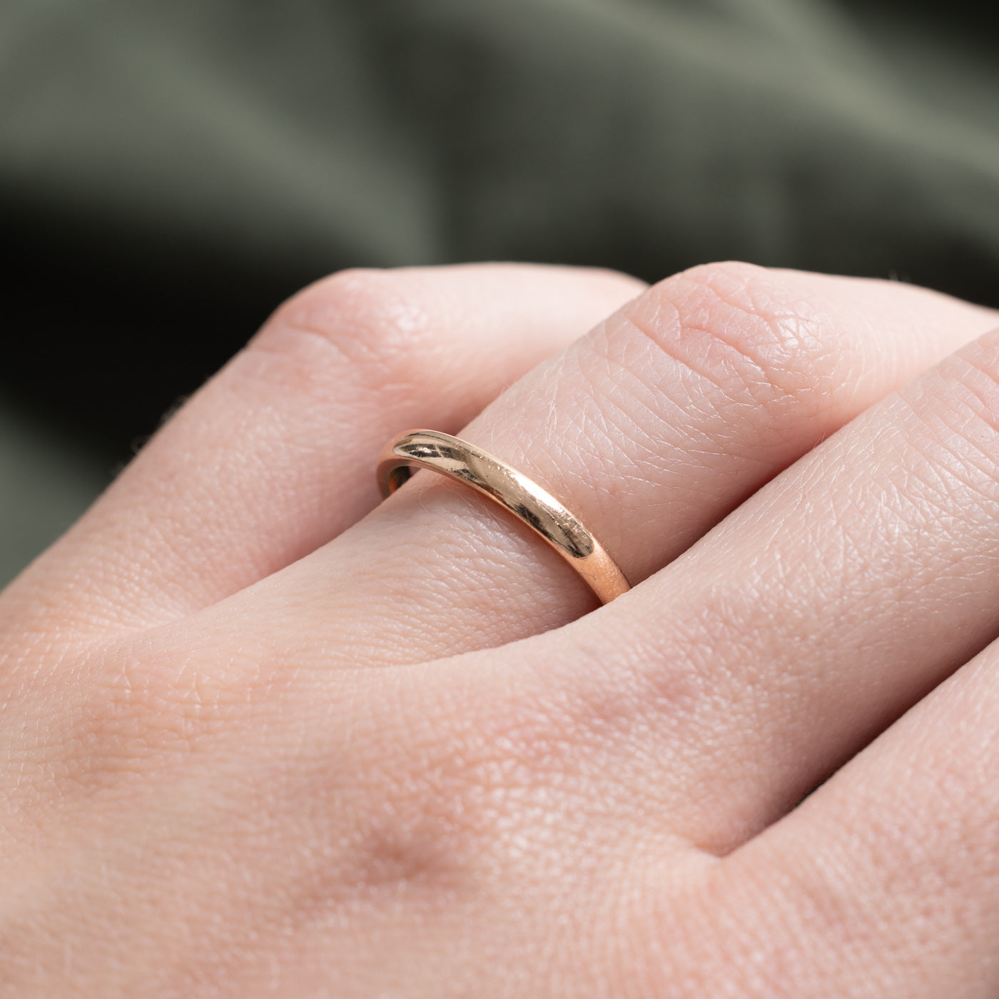 1944 Birmingham 9k Rose Gold Band | 2.4mm | SZ 6