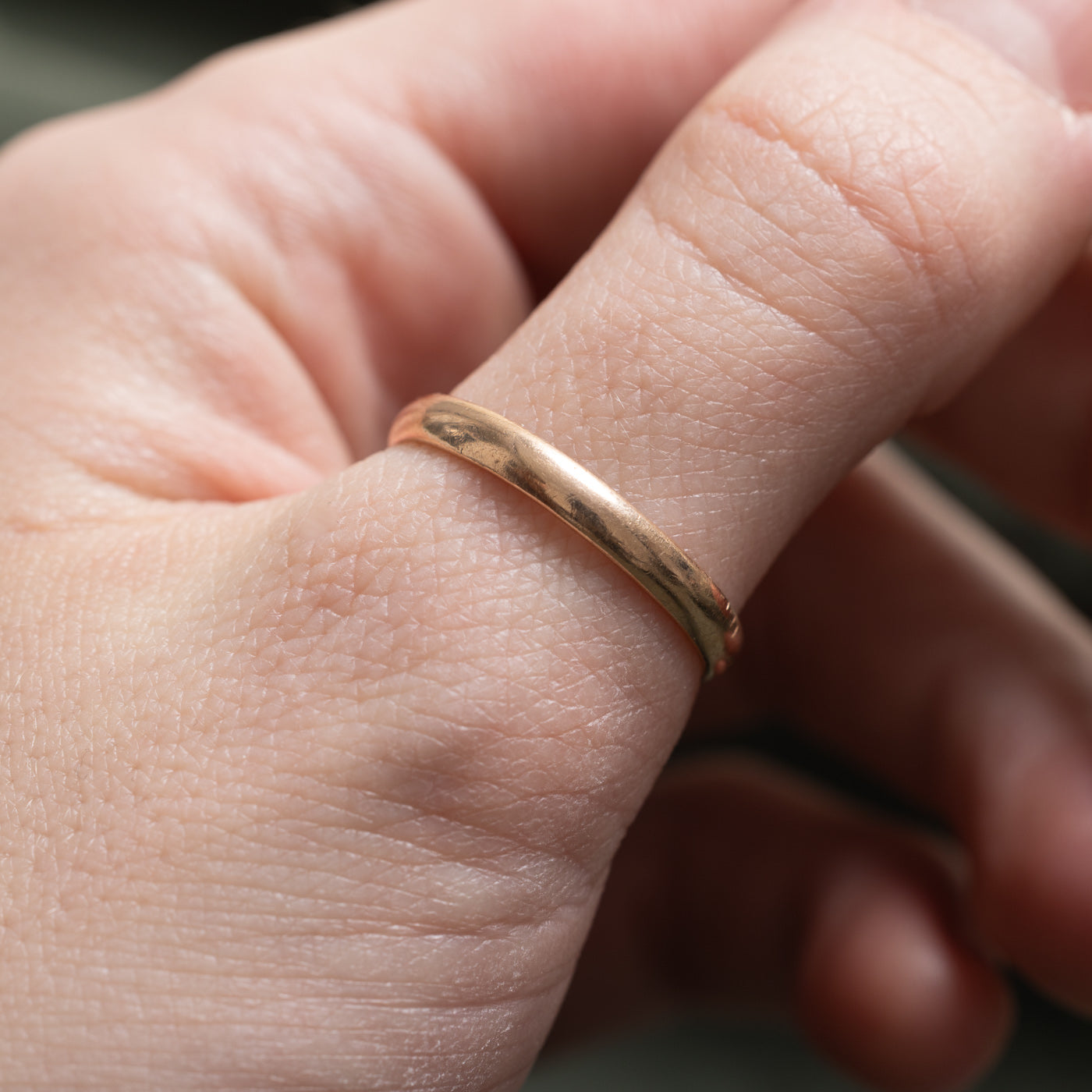 1986 Leningrad 14k Yellow Gold Band | 3mm | SZ 10.25