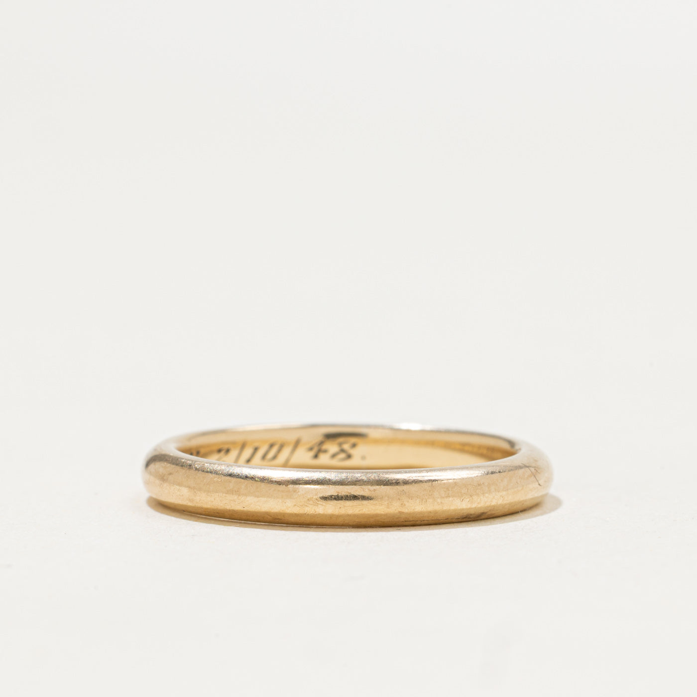 Alliance en or jaune 9 carats Birmingham 1941 | 2,7 mm | Taille 6,5