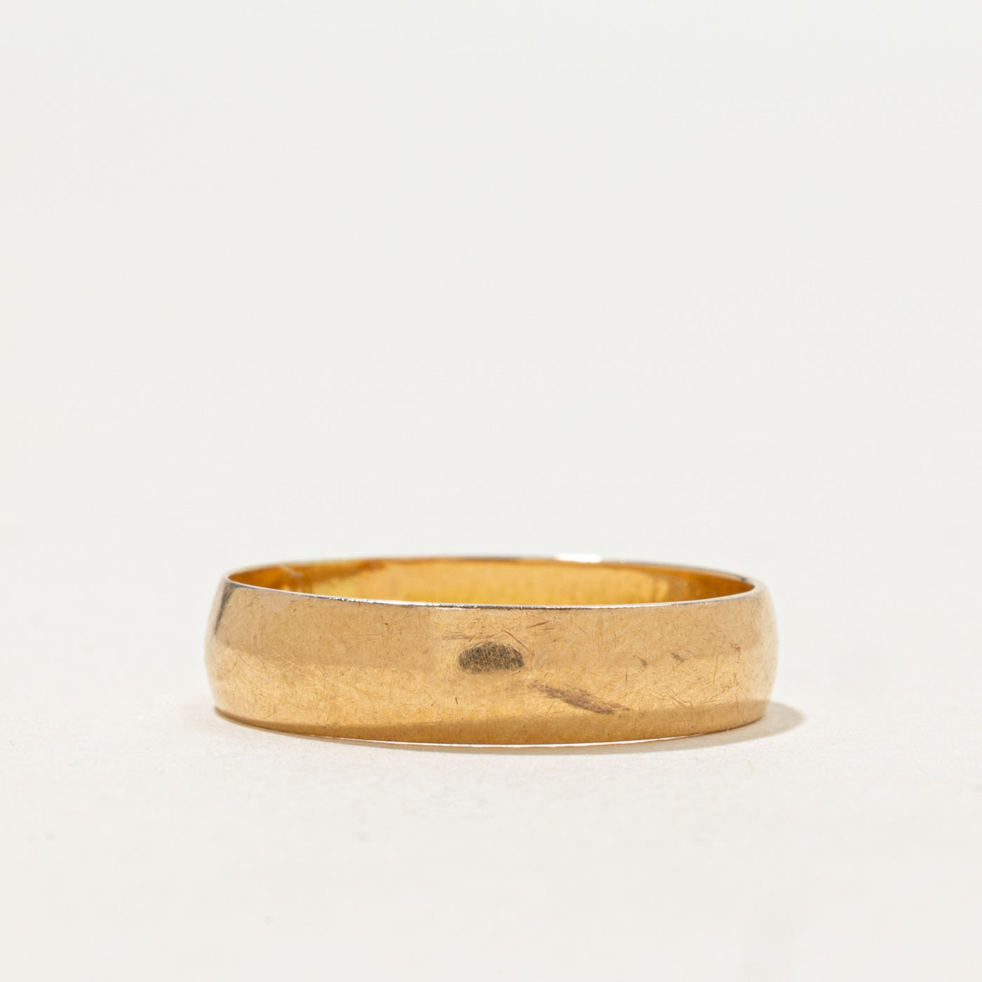 1910 Birmingham 18k Yellow Gold Band | 4.25mm | SZ 6.25
