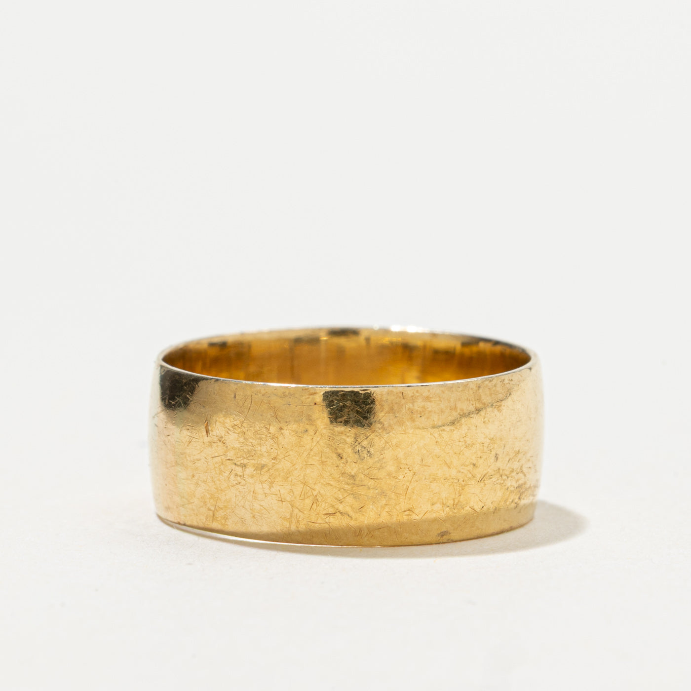 1971 Birmingham 18k Yellow Gold Band | 7.25mm | SZ 6.5