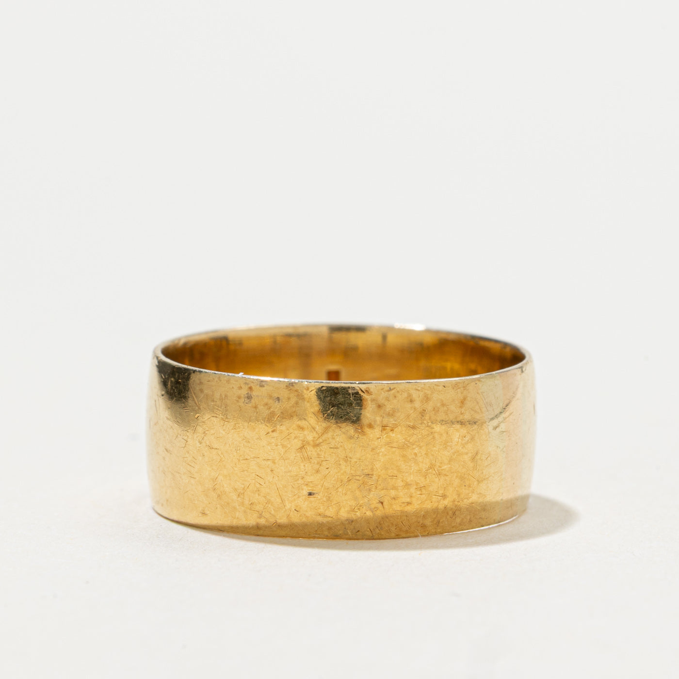 Bague Birmingham 1971 en or jaune 18 carats | 7,25 mm | Taille 6,5