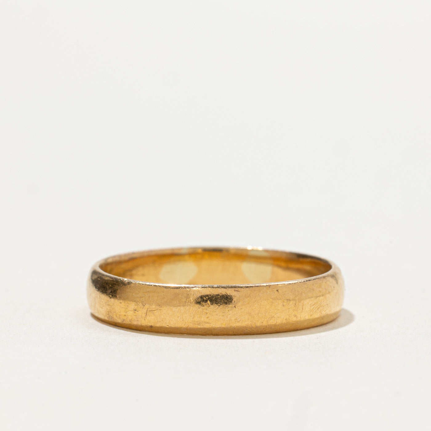1909 Birmingham 22k Yellow Gold Band | 4.25mm | SZ 10.75