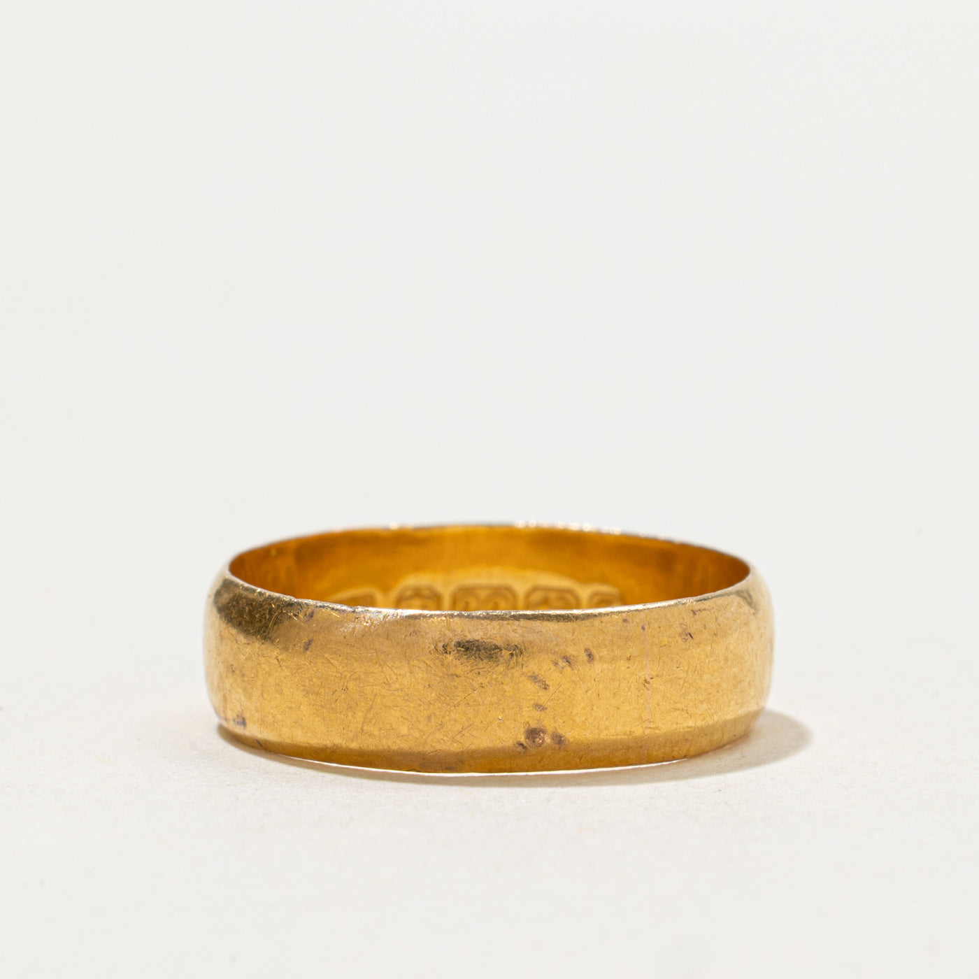 1899 Birmingham 22k Yellow Gold Band | SZ 6.75
