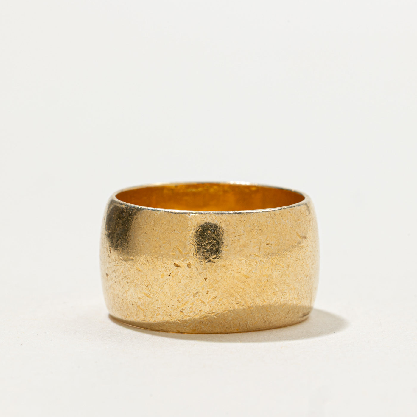 1965 London 22k Yellow Gold Cigar Band | 10mm | SZ 5.5