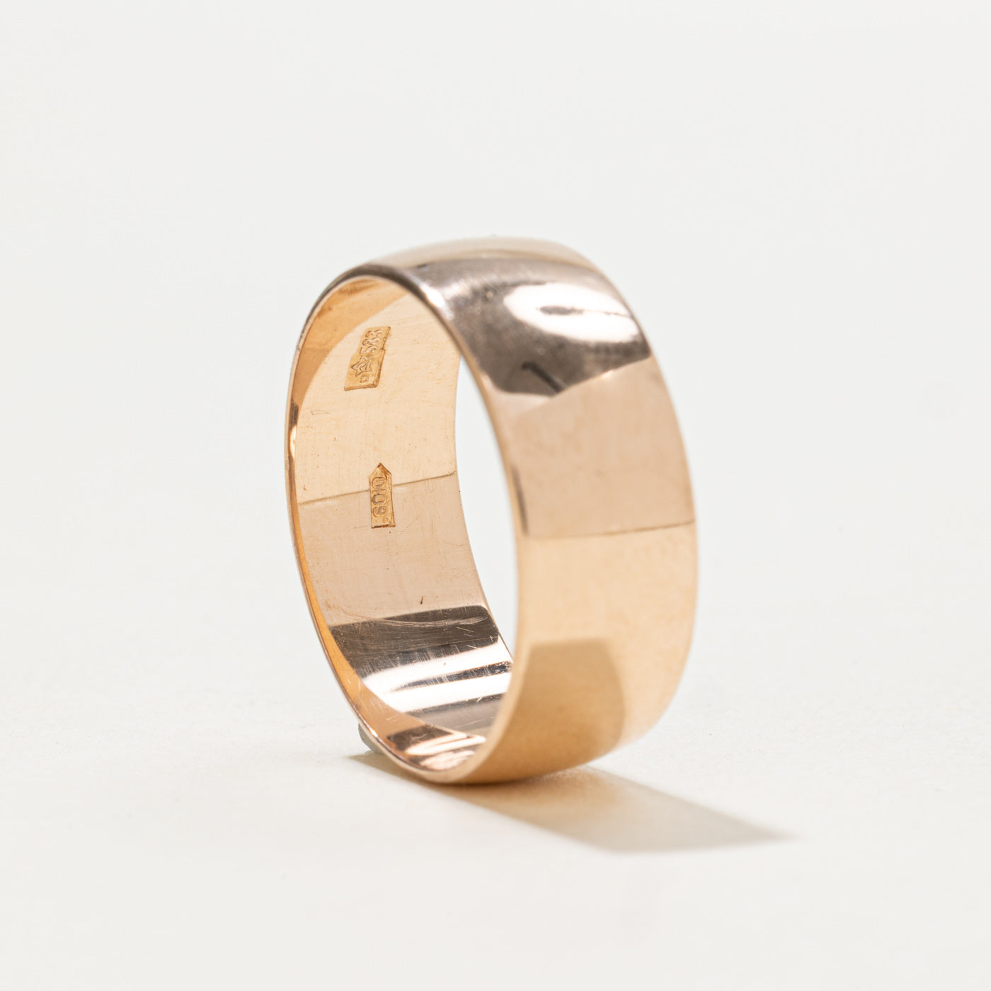 Bague Odesa 1986 en or jaune chaud 14 carats | 7,5 mm | Taille 8