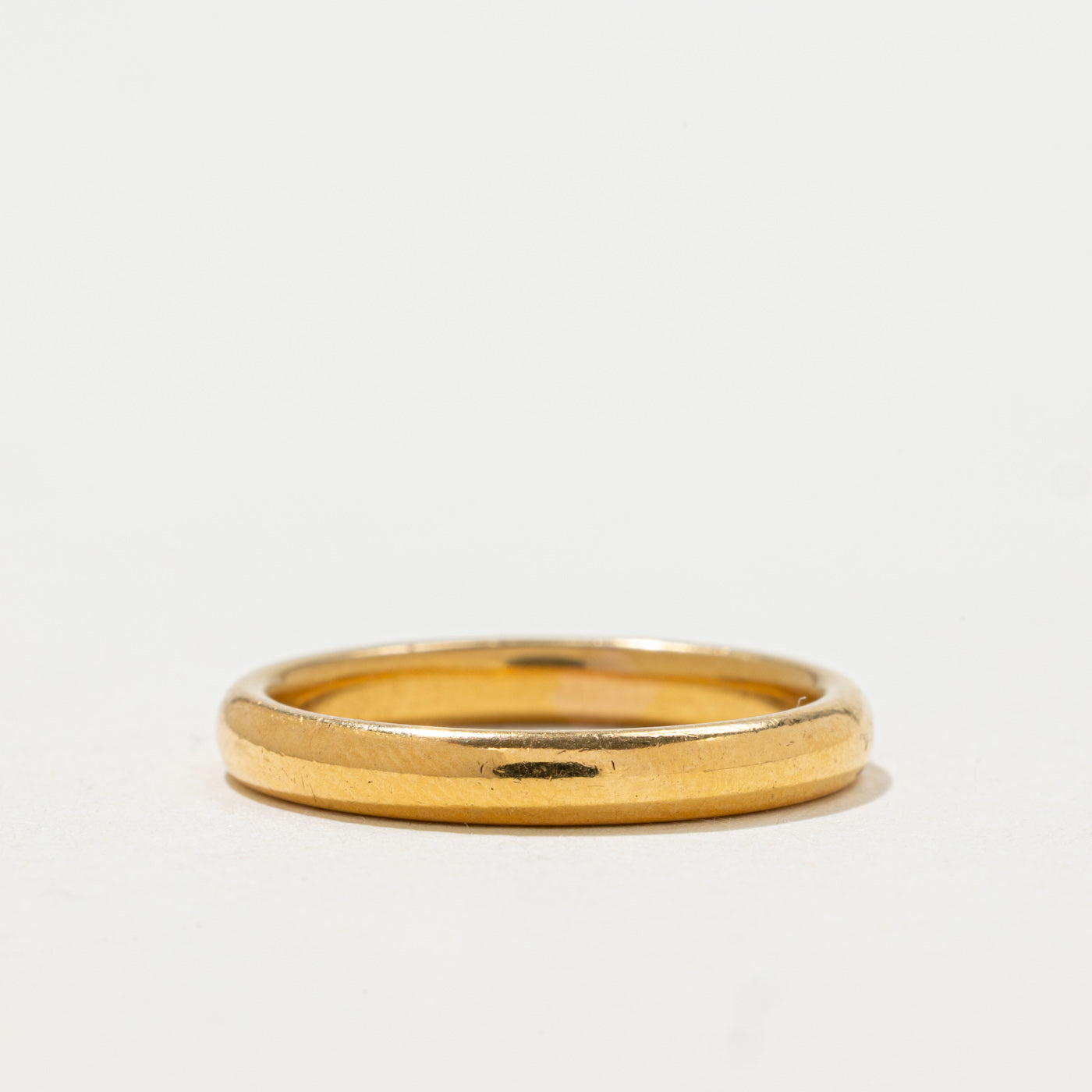 1952 Birmingham Bande en or jaune 22 carats | 3 mm | Taille 7