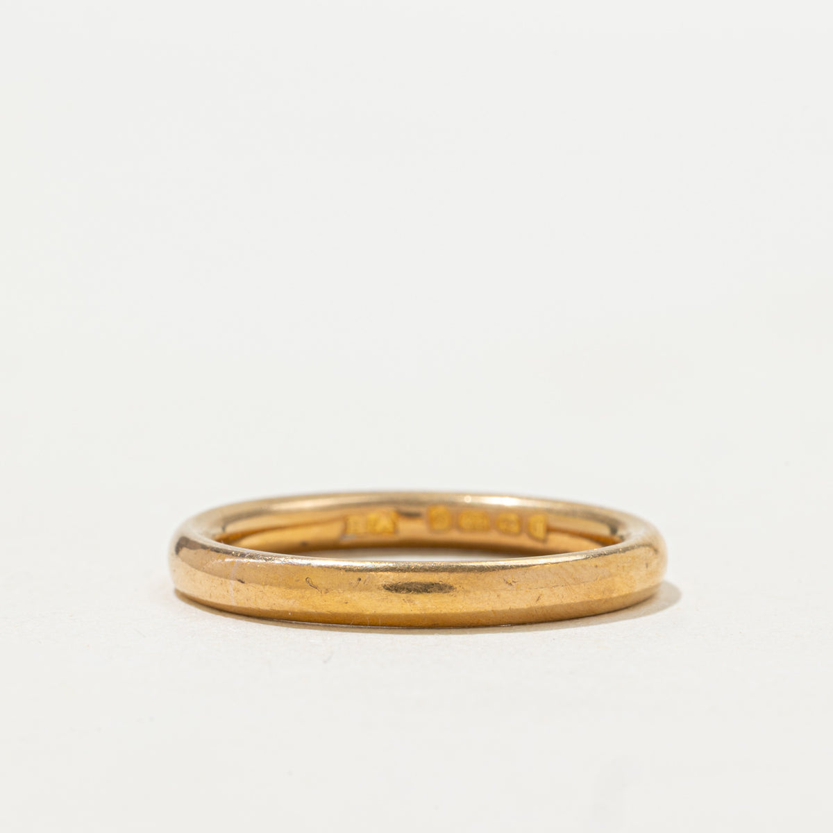 1933 Birmingham 22k Yellow Gold Band | 2.6mm | SZ 6.25