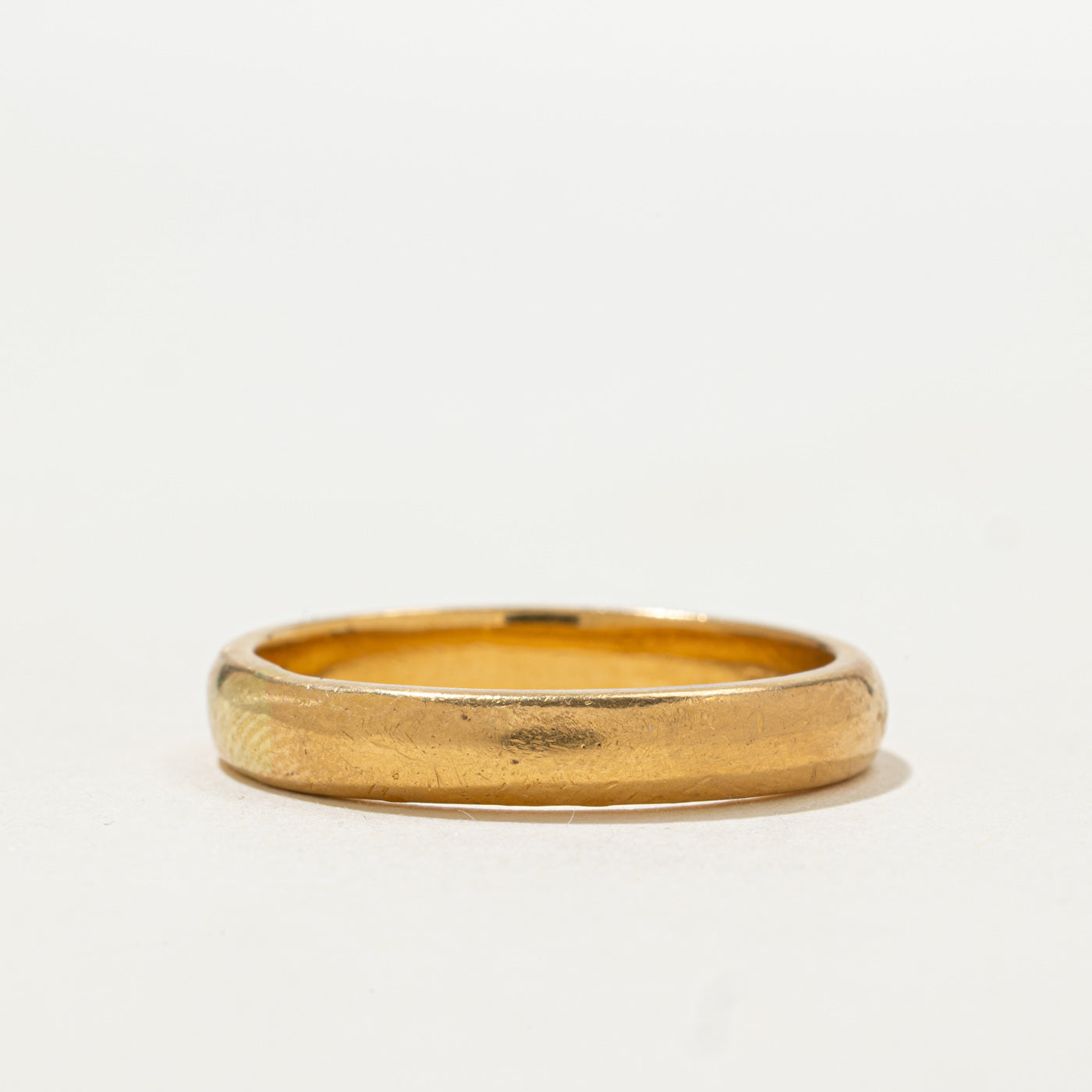2012 Sheffield 22k Yellow Gold Thumb Band | 4mm | SZ 12